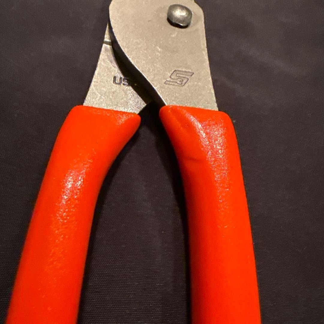 Snap-on LN47ACF & LN46ACF Needle Nose/Slip-Joint Combo ORANGE Plier Set [Unused]