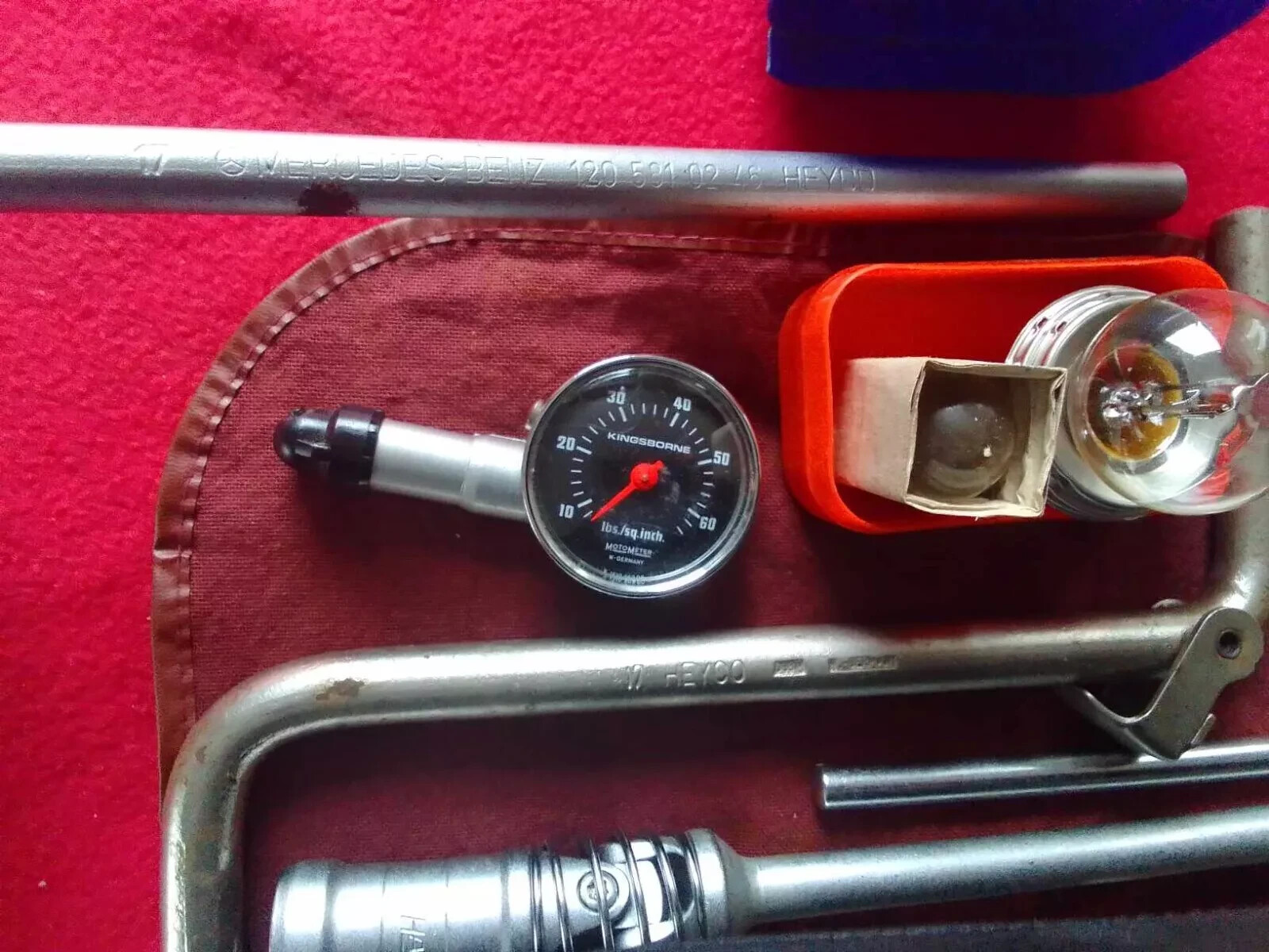 Mercedes tool kit w108 w111 Ponton w120 w110 Heckflosse w136 w187 1950-60s