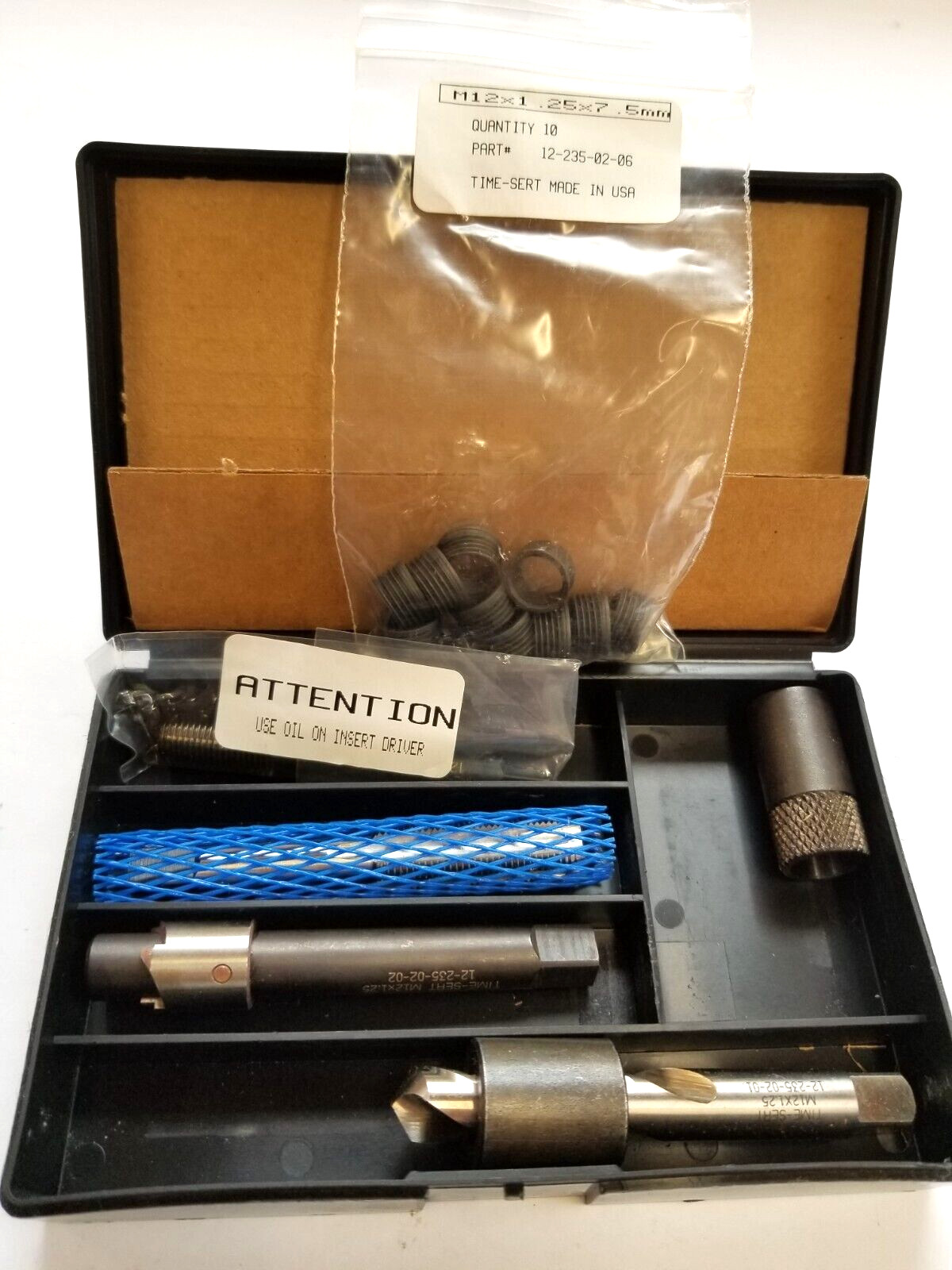 Navistar Time-Sert 12-235-02 12mm Temperature Pressure Sensor Thread Repair Kit