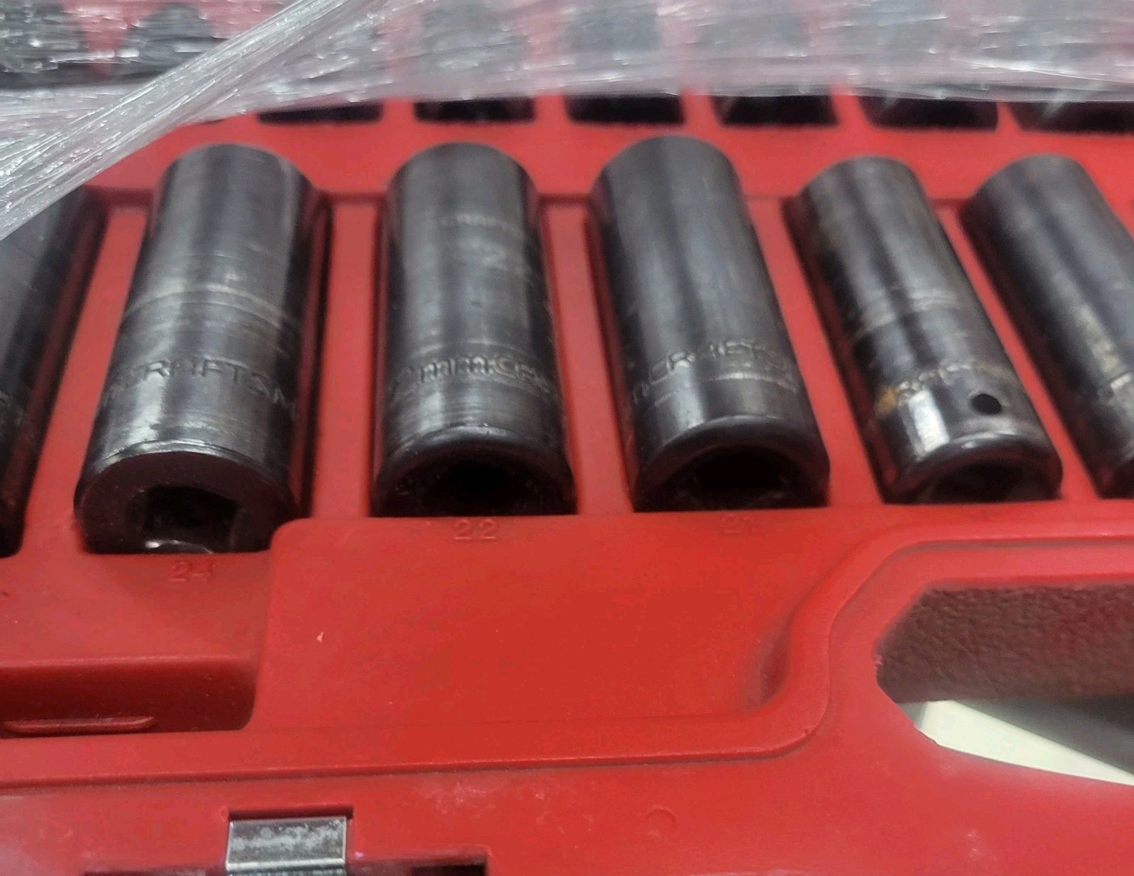 Craftsman 48 Piece 1/2 Inch Drive Impact Socket Set w/ Carrying Case