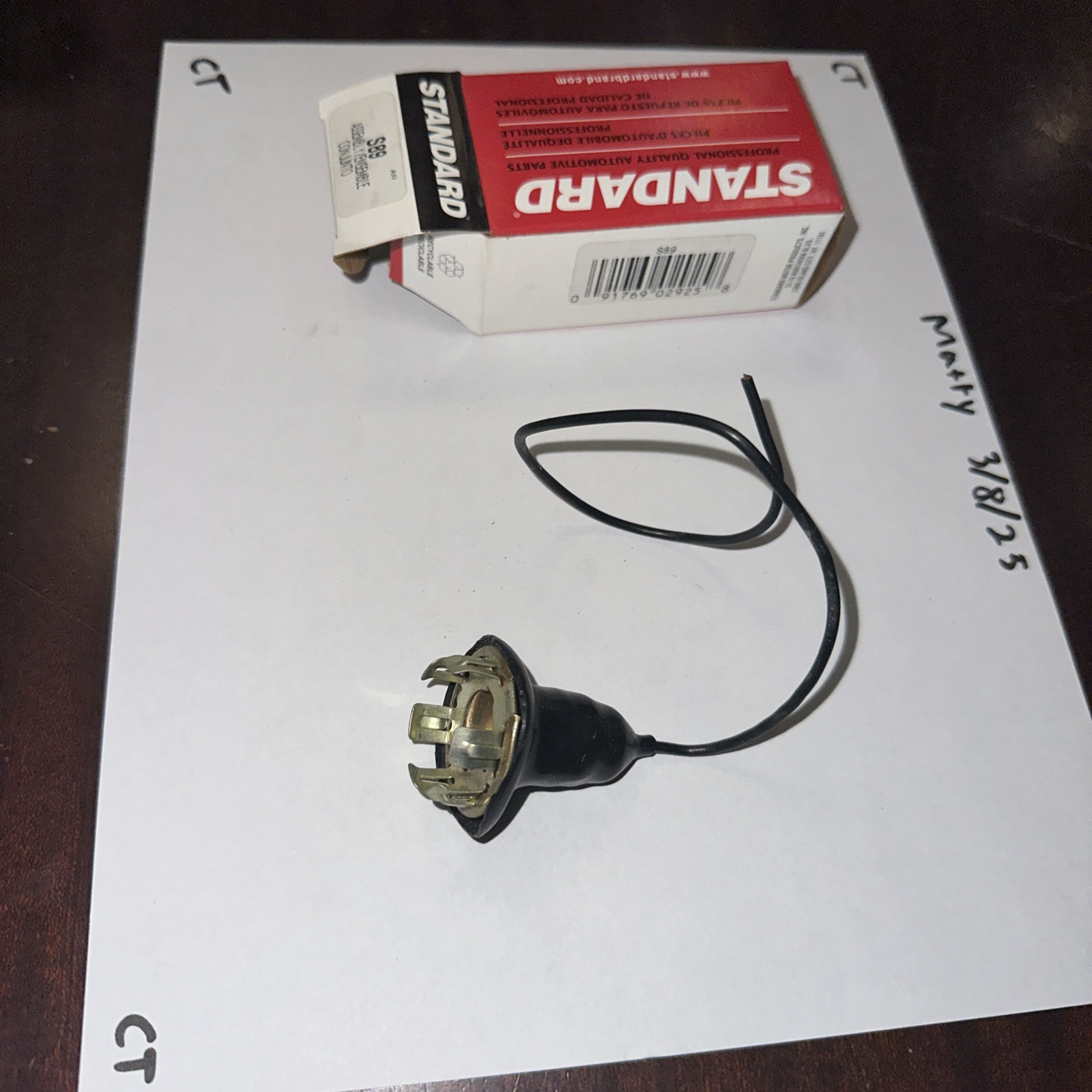 Standard Motor Products S-89 Multi-Function Socket New Old Stock