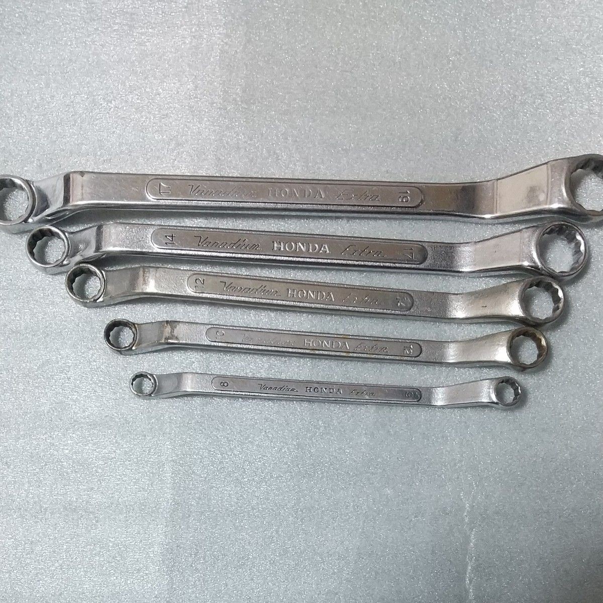 HONDA KOWA Offset Box End Wrench Set 5pcs Japan Tool