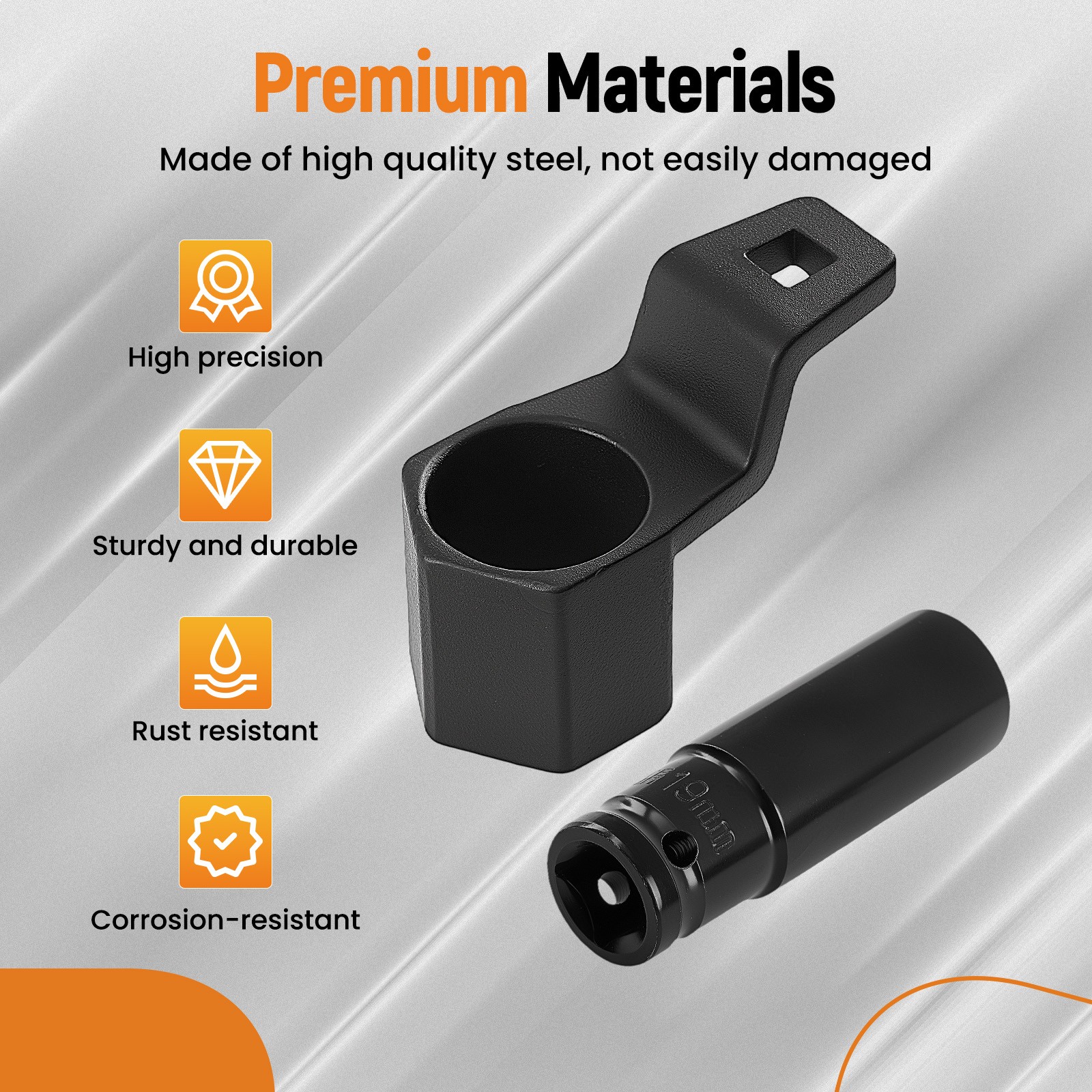 Crank Pulley Holding Tool for Acura NSX 3.0L/3.2L V-6 1991+ Steel