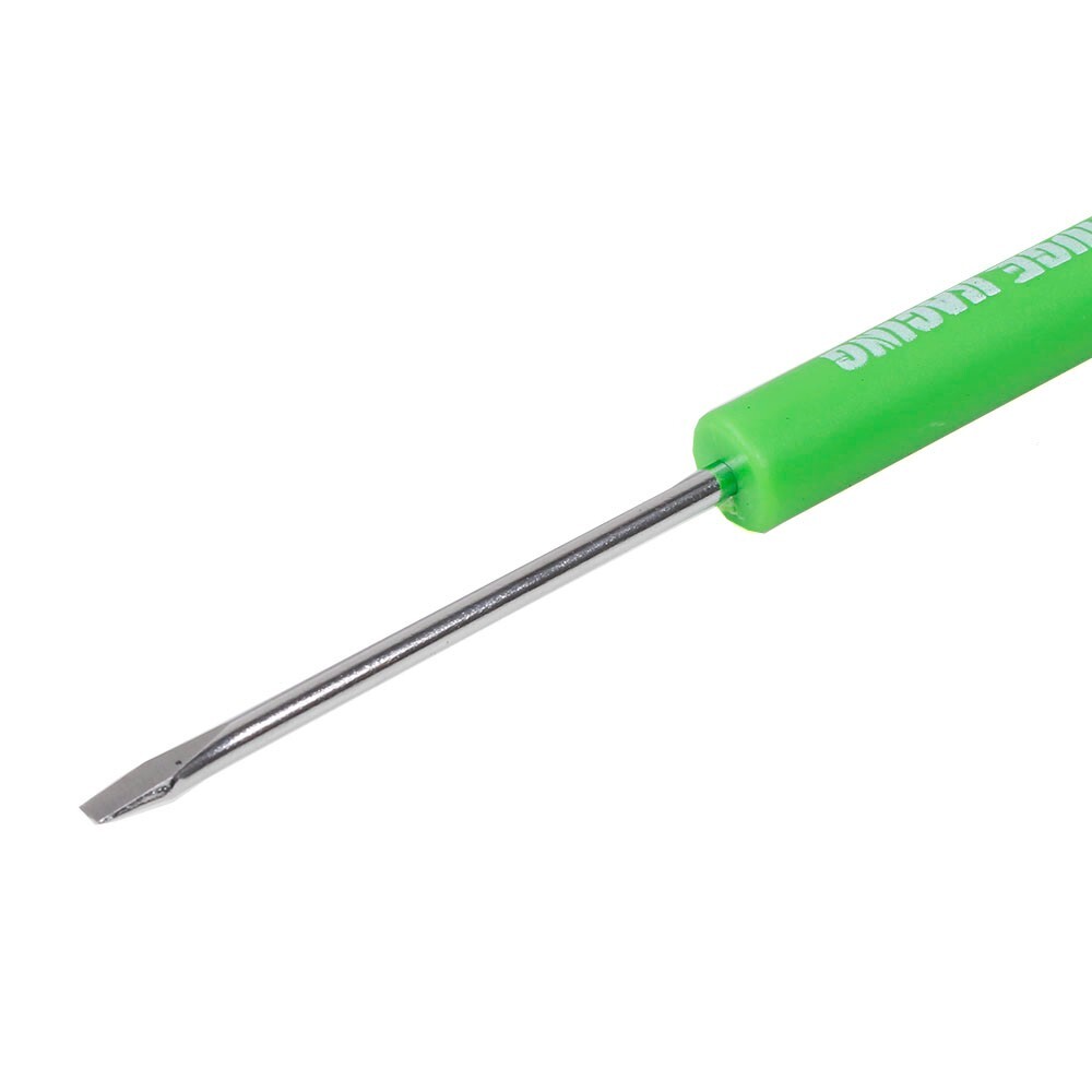 Green 10PCS Mini Pocket Screwdriver Flat Head Tip with Phillips Top Pocket Clip