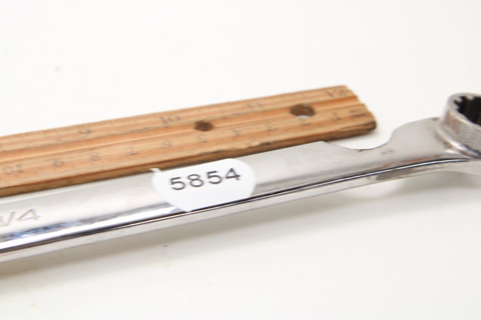 Snap-on XDES2224A 11/16″x 3/4″ SAE Spline Chrome Offset Box Wrench USA Modified