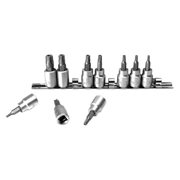 Performance Tool 3/8″ Drive Metric Torx Bit Socket Set 10 Pieces
