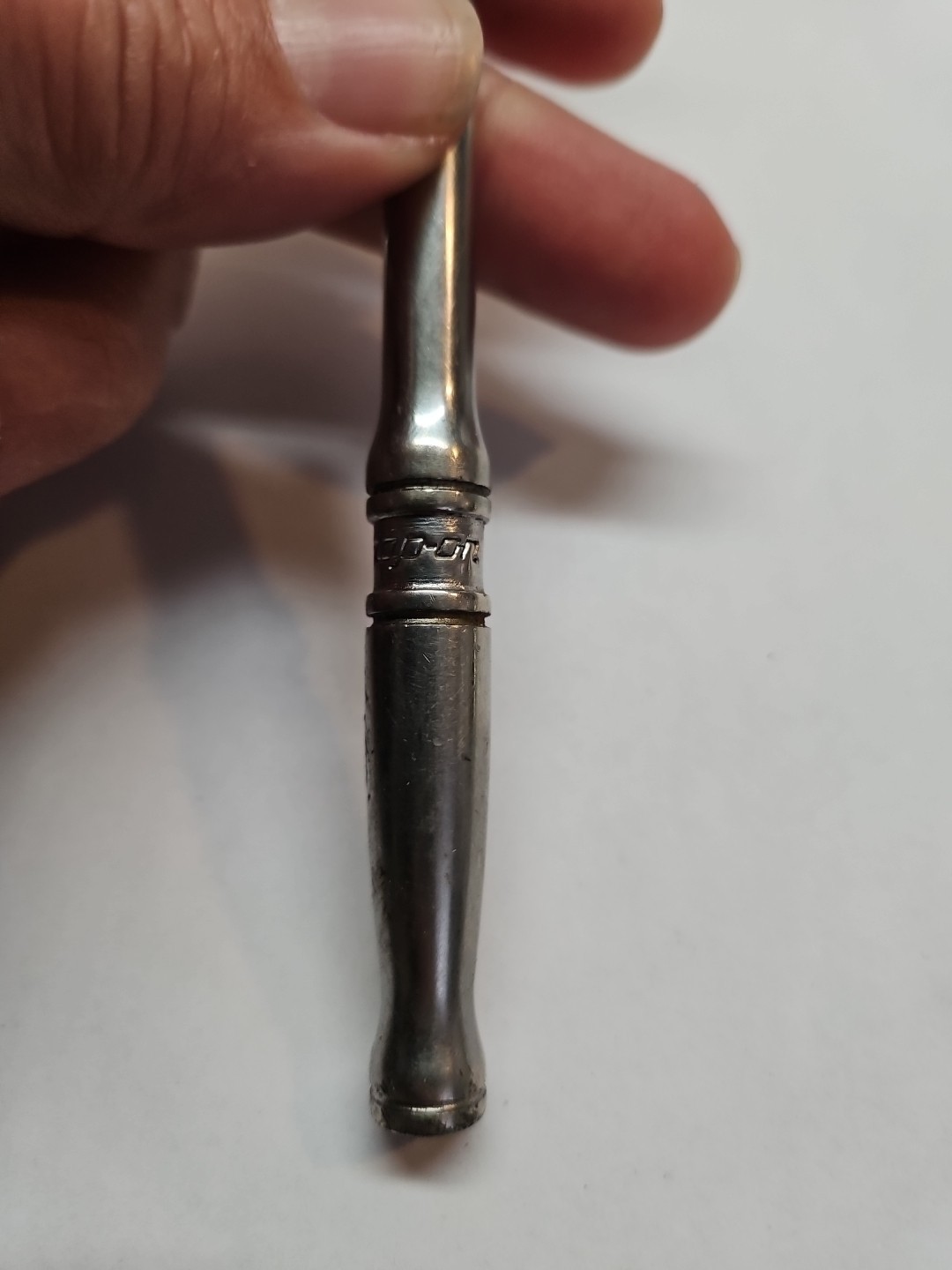 Vintage Snap On Tools TML830 1/4″ Dr 6-1/2in. L Chrome Ratchet