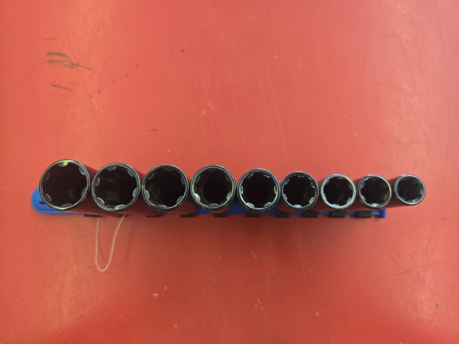 Matco Tools BDPA-Series 11mm -19mm Deep Impact Socket Set on Rail (3/8” Drive)