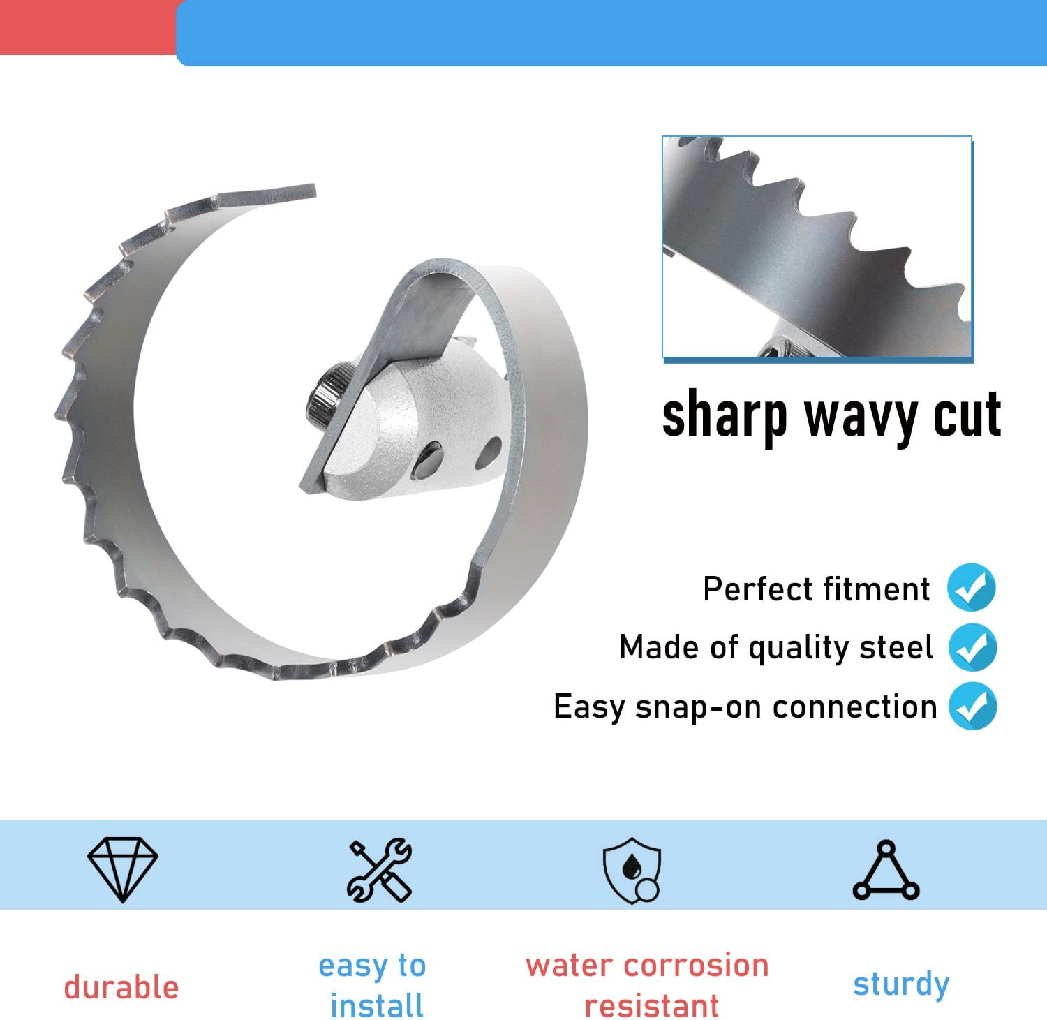 2″ Spiral Cutter,For Ridgid K-50 K-400 K-3800 Drum/Sectional Machine 63025 T-209