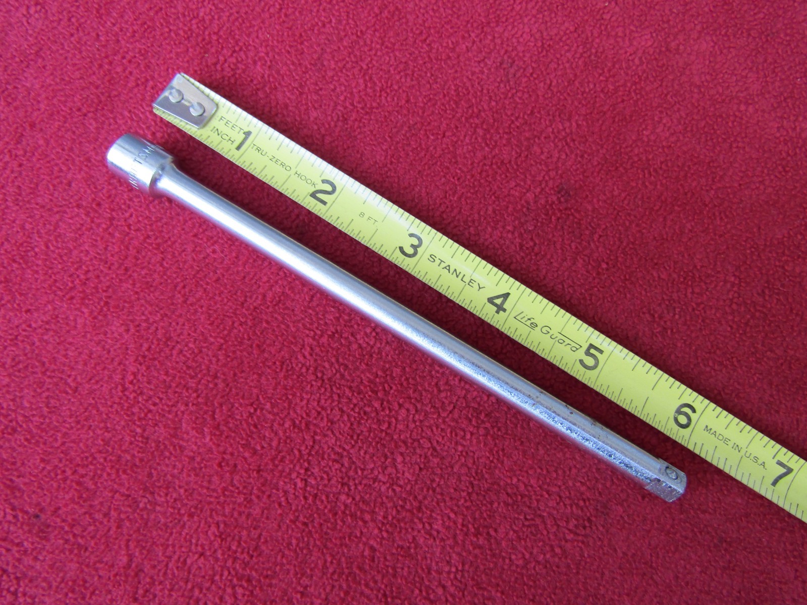 NICE! Vintage Craftsman 43531. 6″ Long Extension Bar 1/4″ Drive -V- Series U.S.A