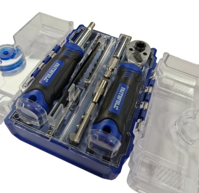 Faithfull FAISBSET78 Screwdriver Bit and Socket 78pc Set XMS25SDSET78