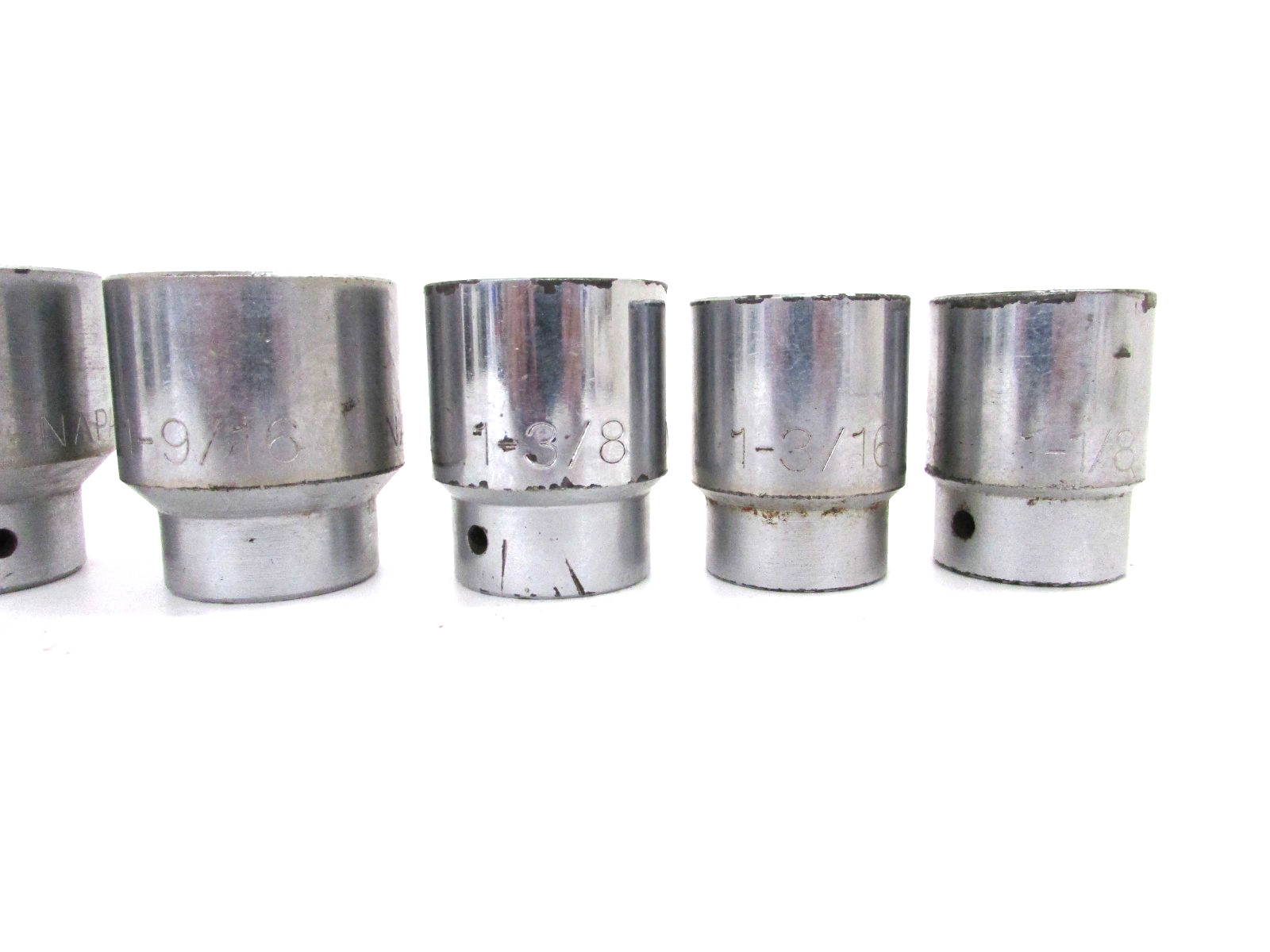 NAPA TOOLS 3/4” DRIVE 12 POINT SHALLOW SOCKET SET, 7 pcs, USA
