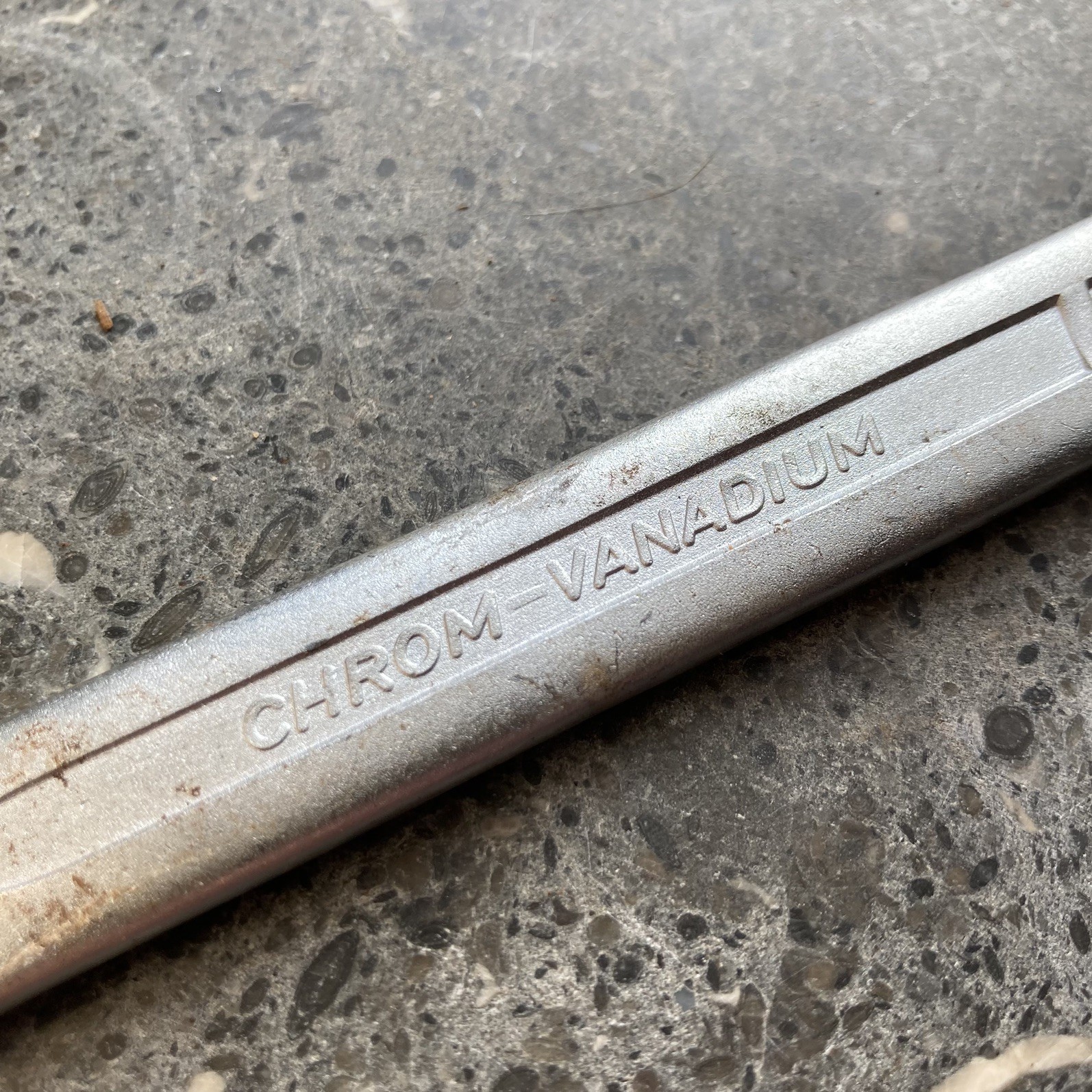 ELORA 205 Combination Imperial Spanner W Germany Chrome Vanadium 11/16 AF
