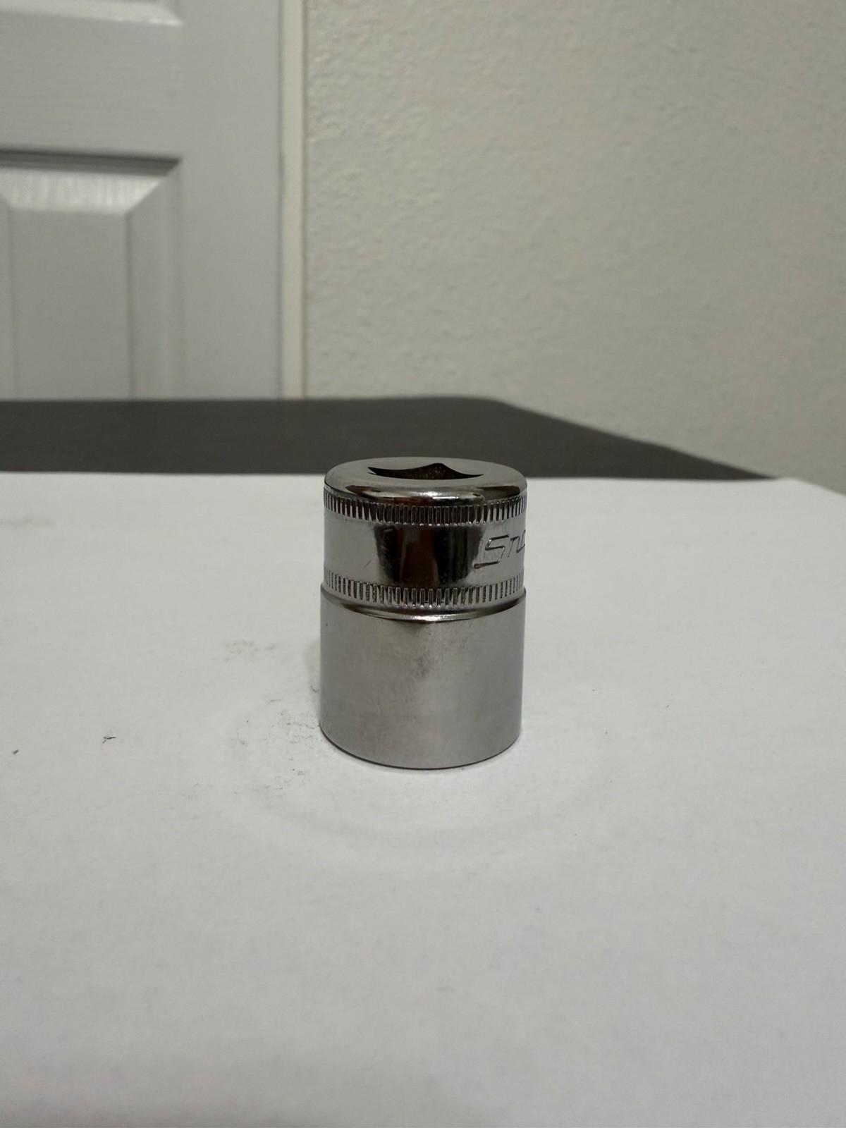 SNAP-ON FM17 3/8 Drive 12 Point Chrome Shallow 17mm Metric Socket