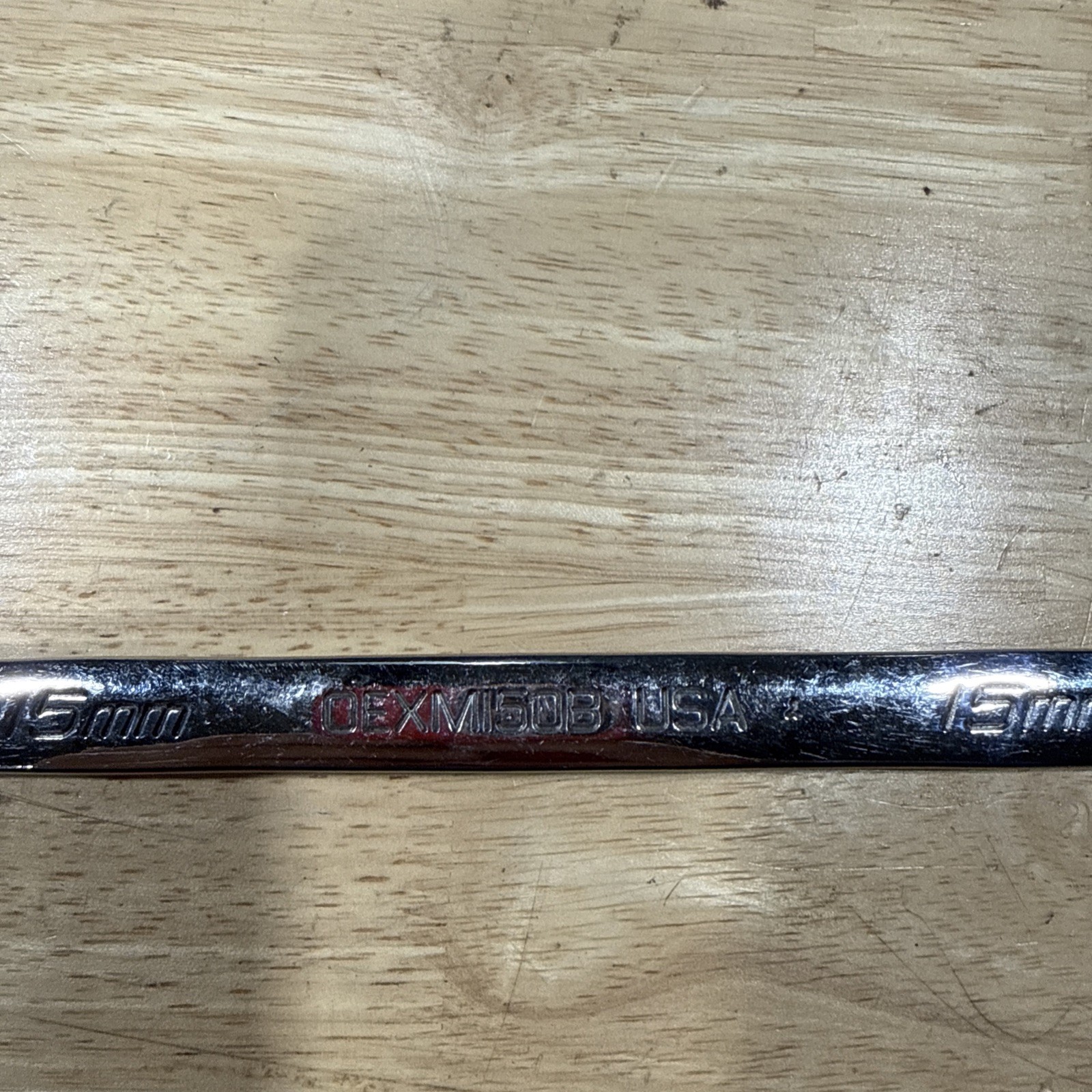 Snap On Metric 15mm 12 Point Combination Wrench OEXM150B
