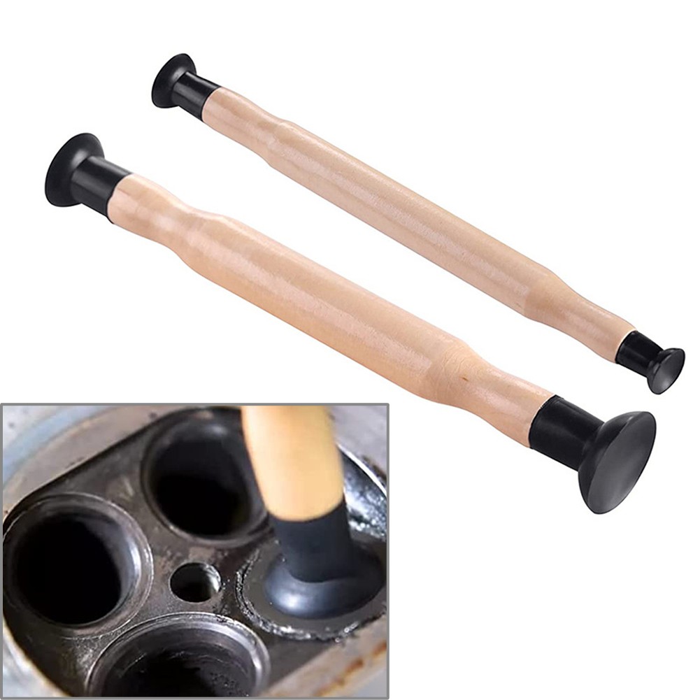 Double Ended Grip Valve Grinding Stick Hand Lapping Tool Suction Cup Lap Sticks