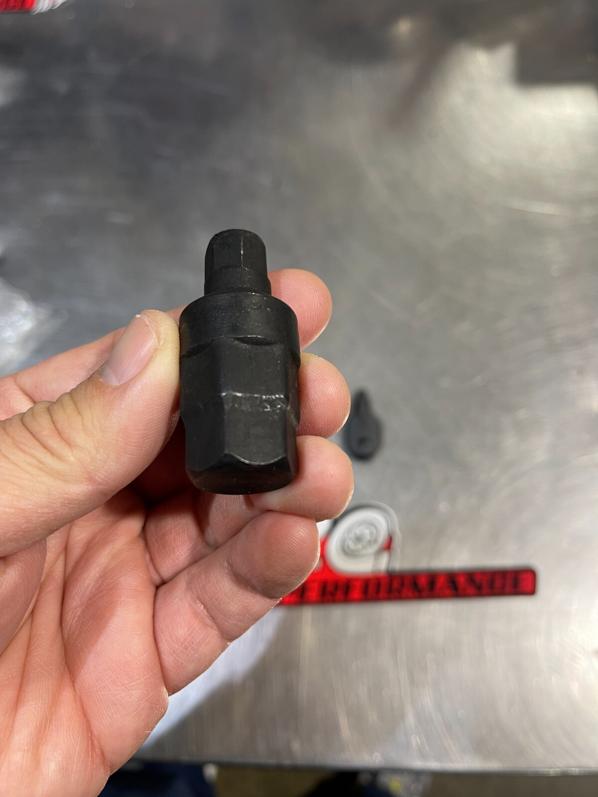 7 sided Internal specialty lug nut socket for Volks locking Lug nuts V1