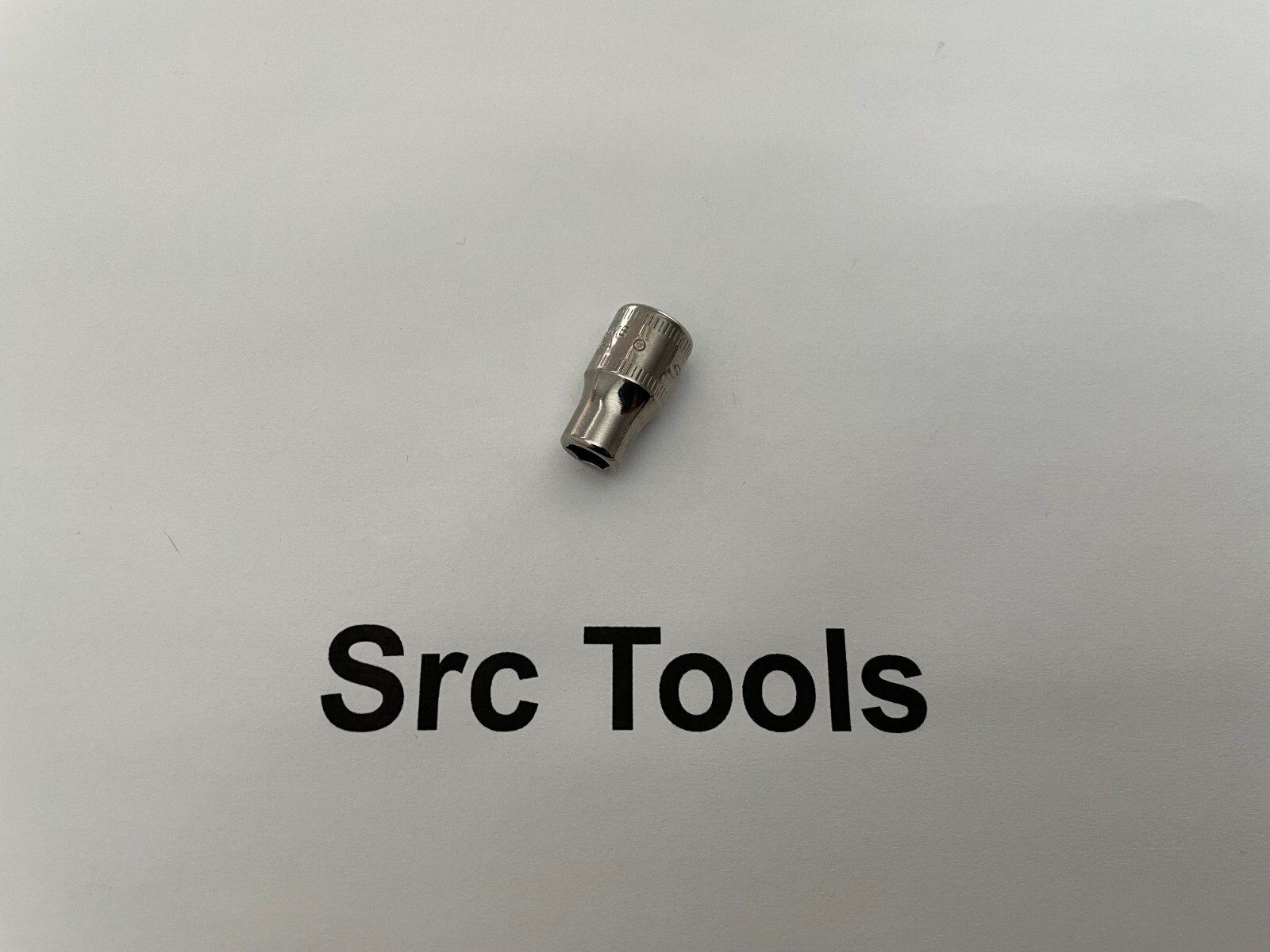 Snap-On Tools USA *MINT* 1/4″ Drive 6pt 6mm Metric Shallow Chrome Socket TMM6