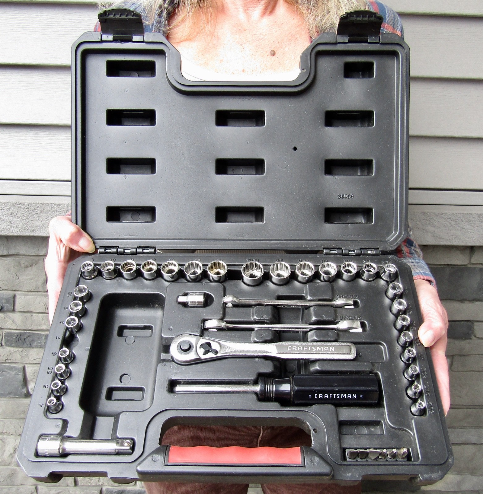 NICE CRAFTSMAN «Almost Complete» 58-PC Mechanics Tool Set 1/4″ & 3/8″ Dr Sockets