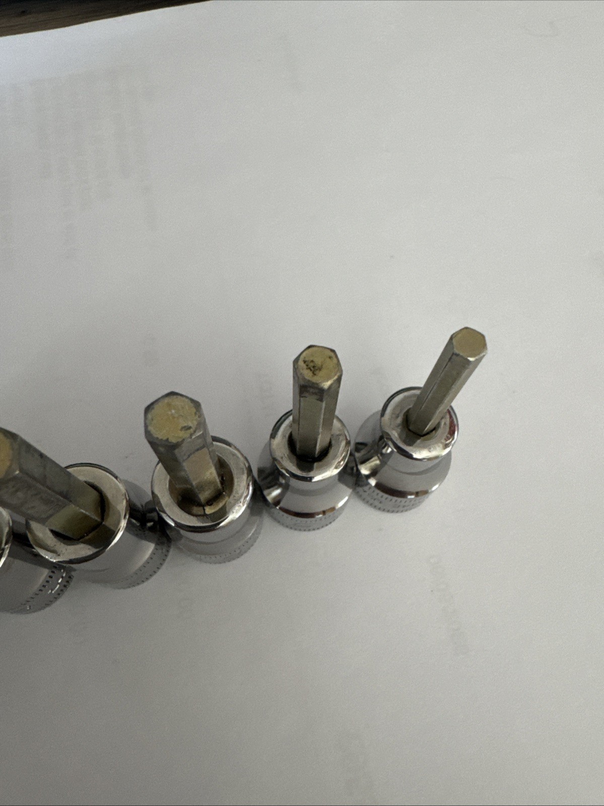 Snap On 3/8 Drive Metric Hex Set 7 Piece Set 4mm-10mm