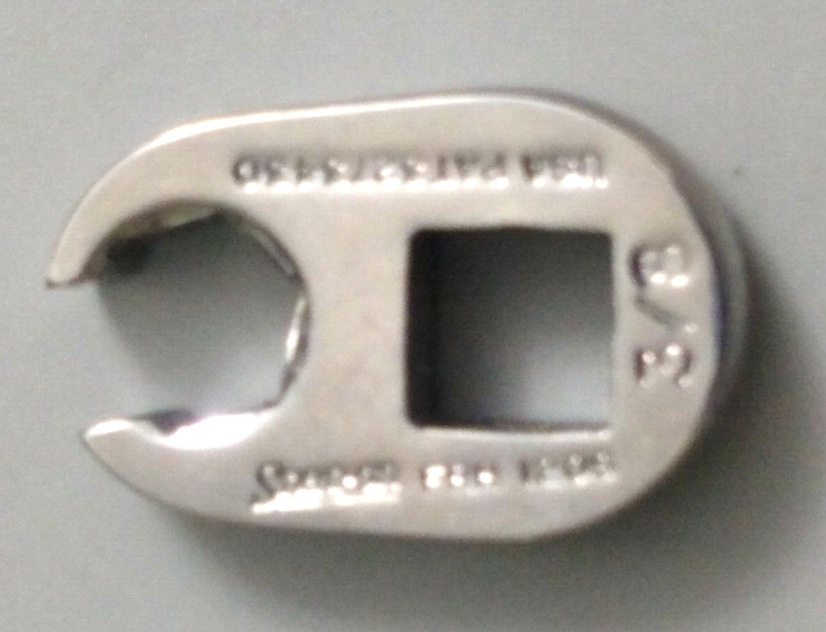 Snap-on FRH120S, 3/8″ Dr 3/8″ Flare Nut/Line Crowfoot Socket Wrench.