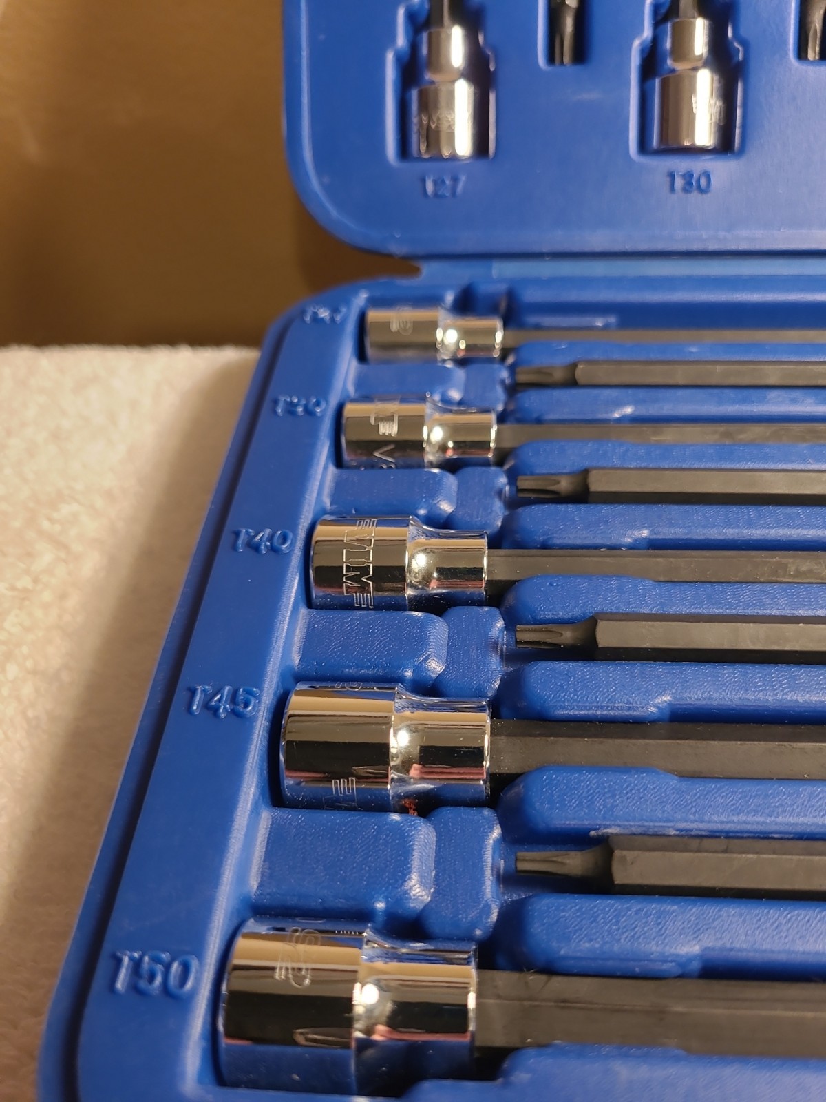 Vim Tools 18 Piece Extra Long Torx Specialty Set S2 Steel Bits (V458L)
