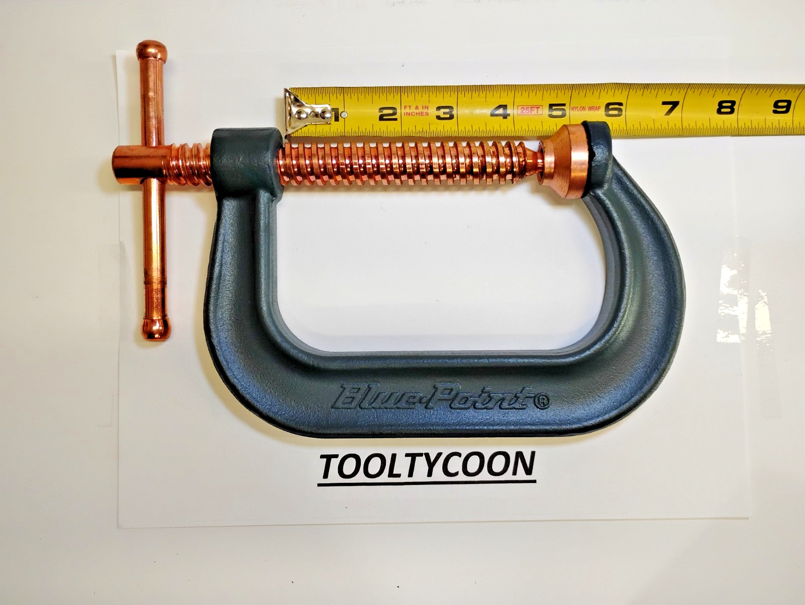Blue Point Tools NEW 0-4″ FORGED STEEL WELDING Clamp C-Clamp Style CL404A