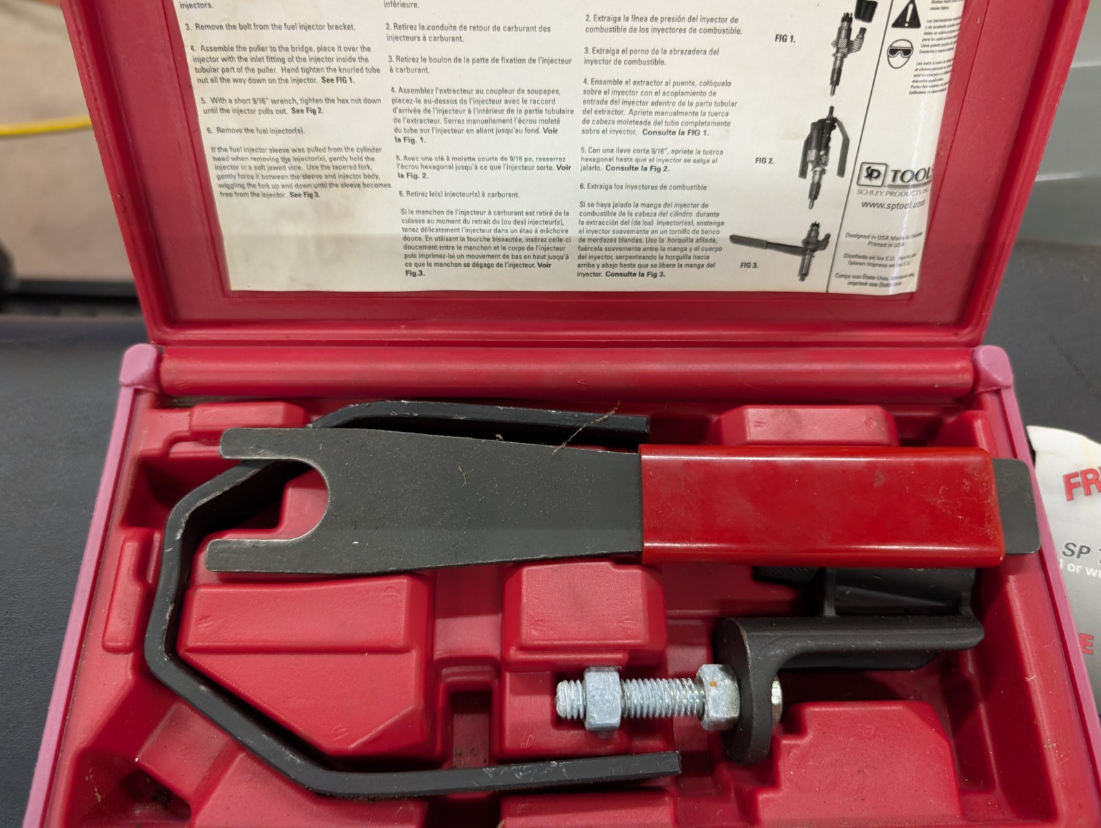 GM Duramax LB7 Engine Injector Puller Schley 11700