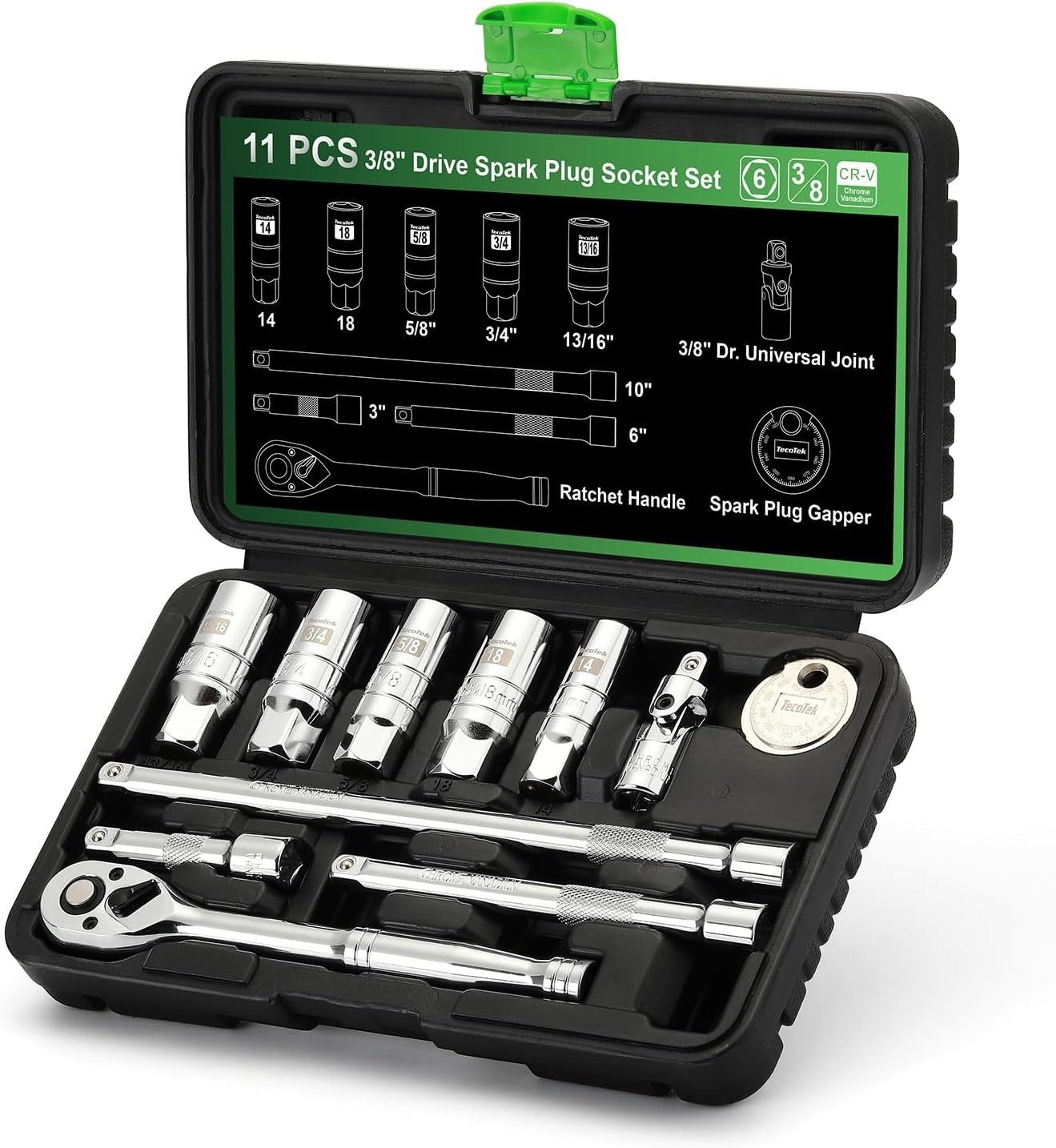 11-Piece Spark Plug Socket Set for Efficient Automotive Repairs