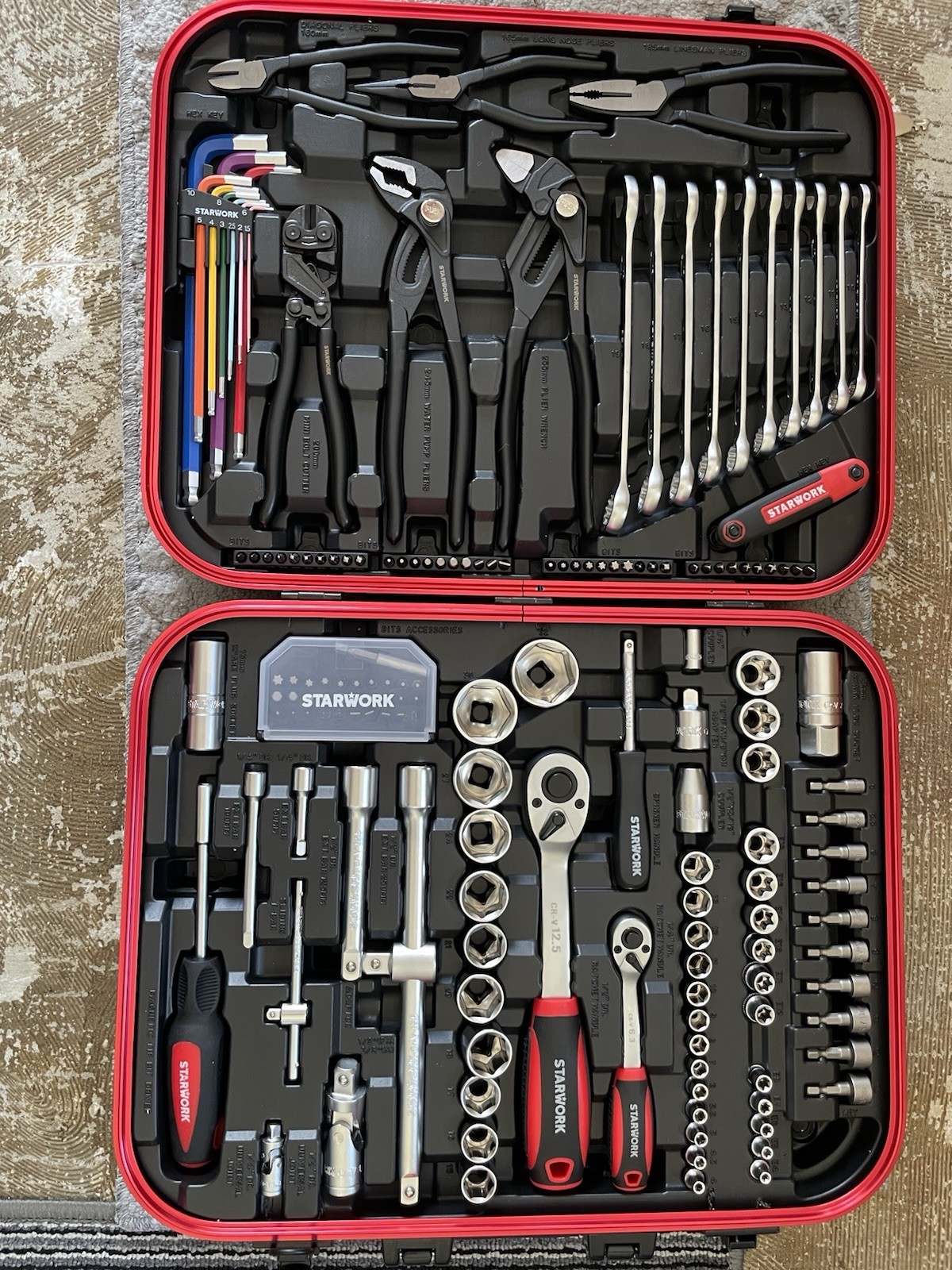 Starwork True Mechanic 169 Piece Mechanics Tool Set