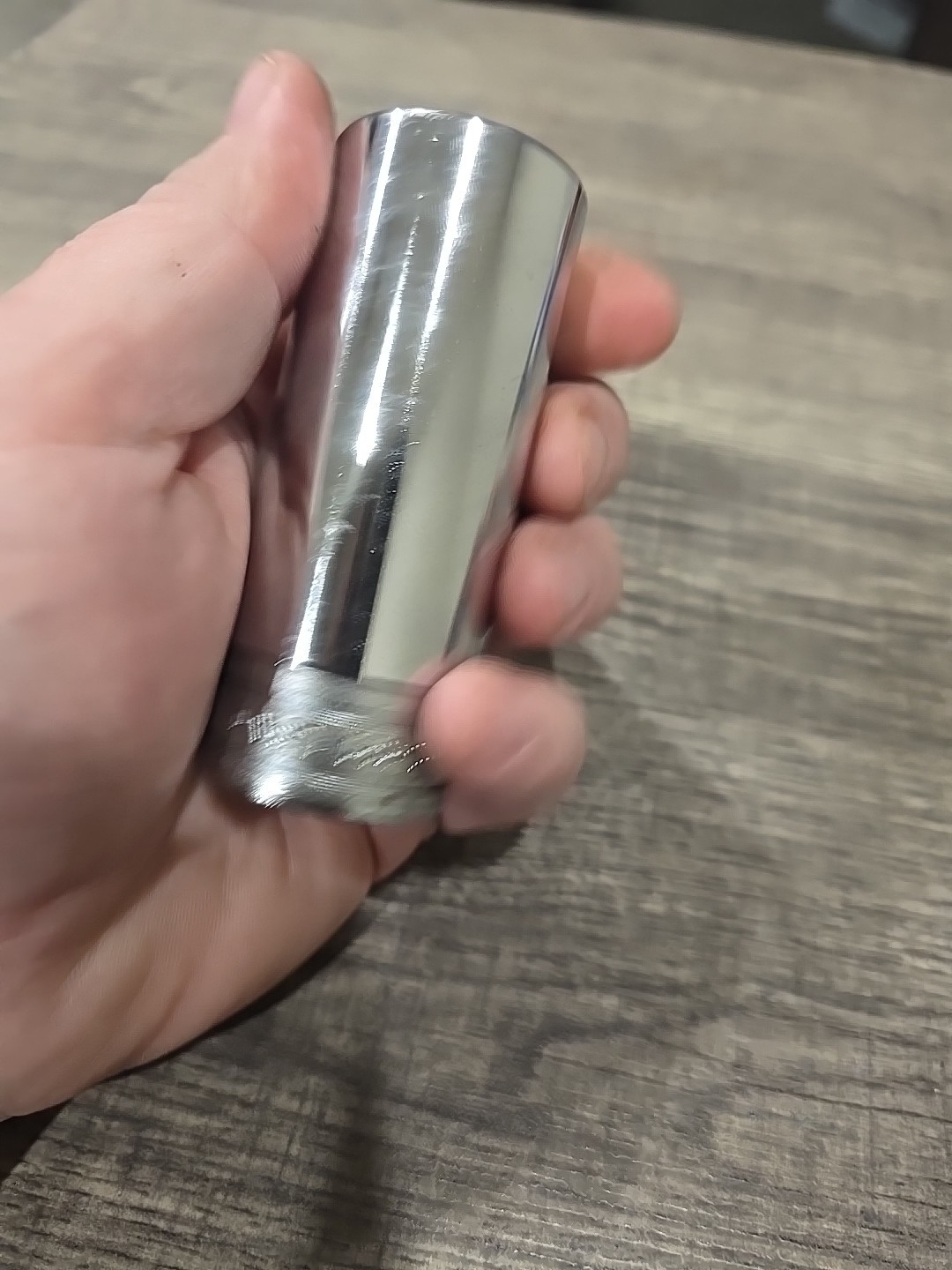 Snap On 1” Deep 1/2” Drive Socket 6 Point Chrome TS321 USA