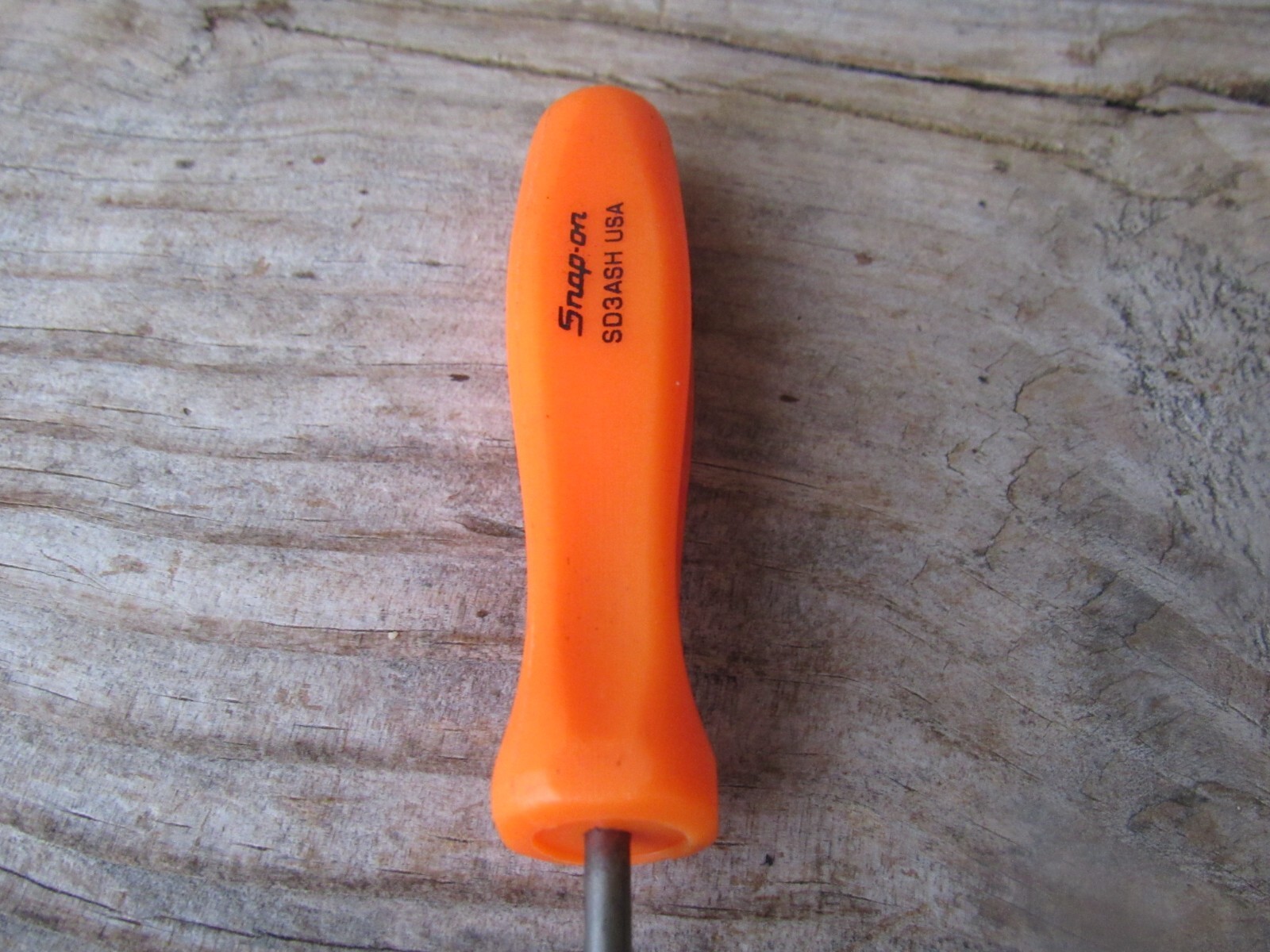 SNAP ON TOOLS SD3ASH ORANGE HARD SCREWDRIVER HANDLE MINI HOOK PICK SD3ASHO USA