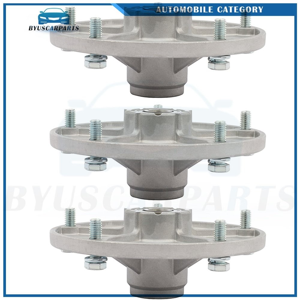 3Pc Pack Spindle Assembly For Murray 92574 492574 690488 82-243 704229 B1SB2925