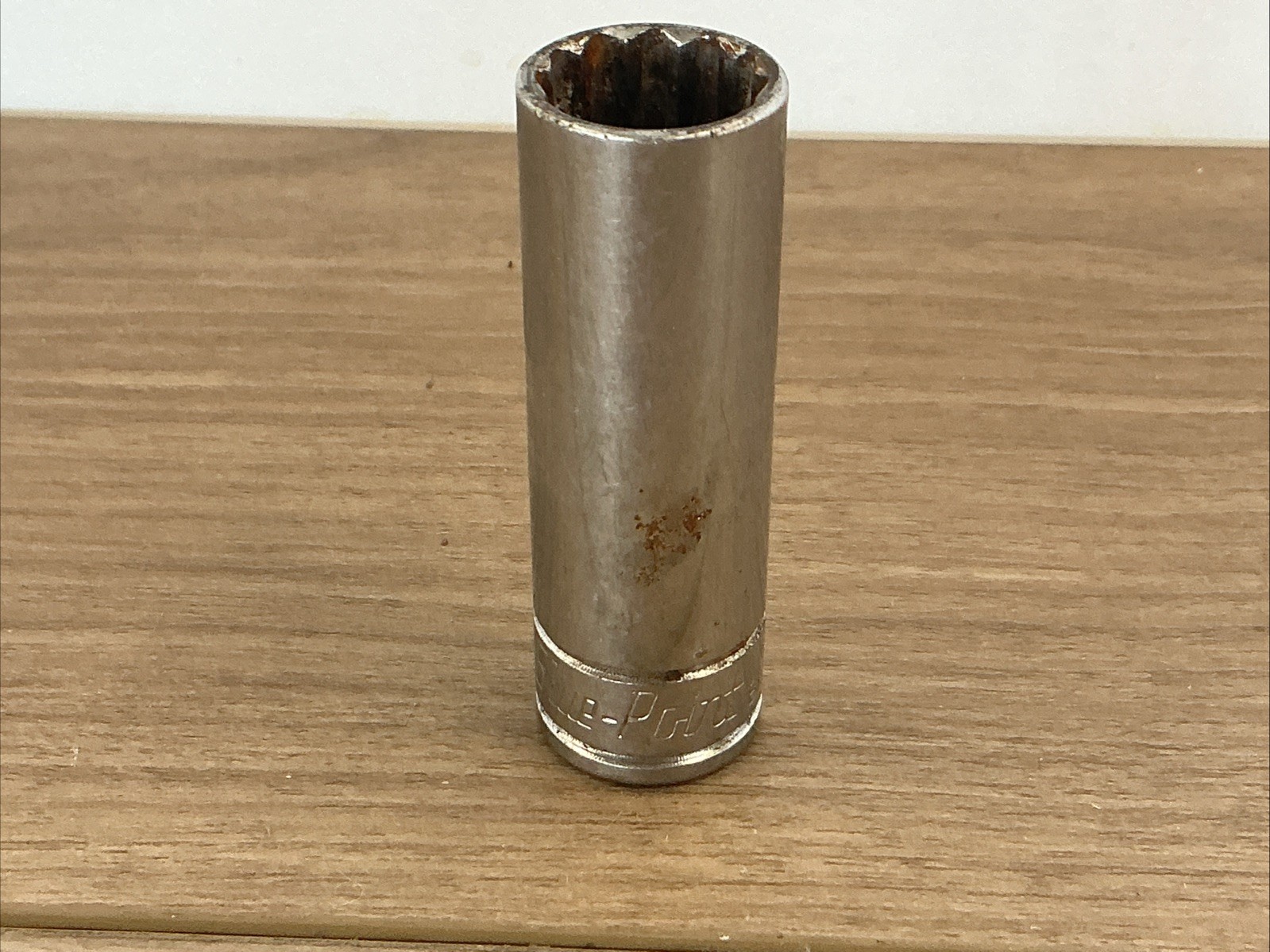 Blue Point Tools BLPLM3815 15mm Metric Deep Socket 3/8″ Drive 12 Point Chrome