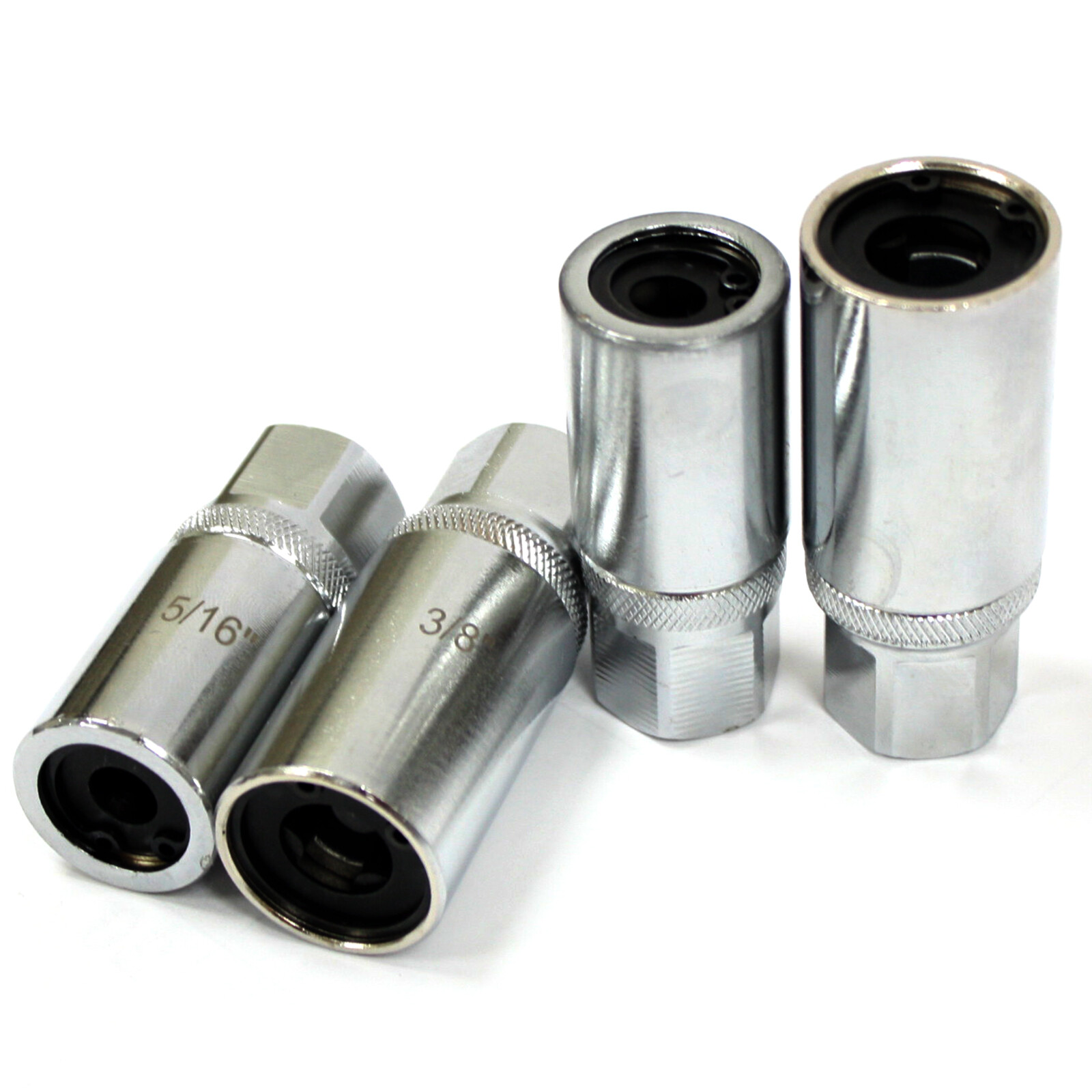 4pc Stud Screw Remover Extractor Roller Bearing SAE Socket 1/4″ 5/16″ 7/16″ 3/8″