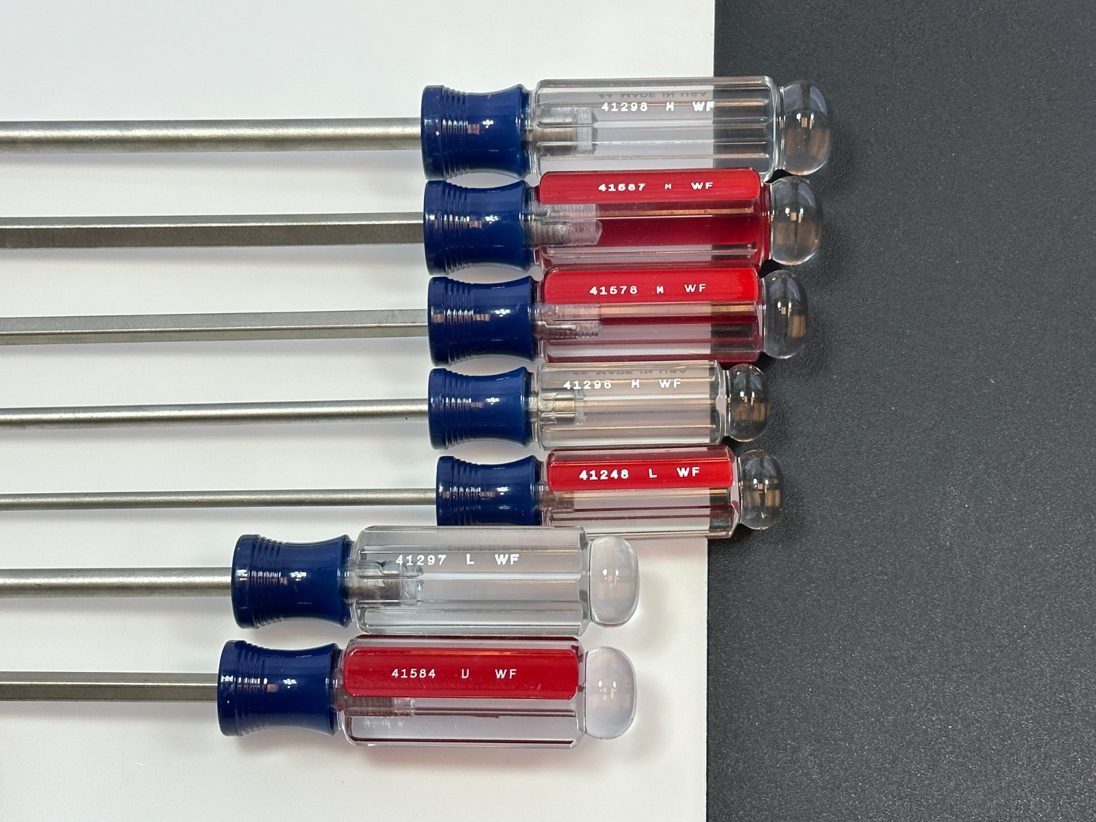 🇺🇸 Craftsman USA WF 9pc Phillips & Flat Slotted Screwdriver Set, NEW OLD STOCK