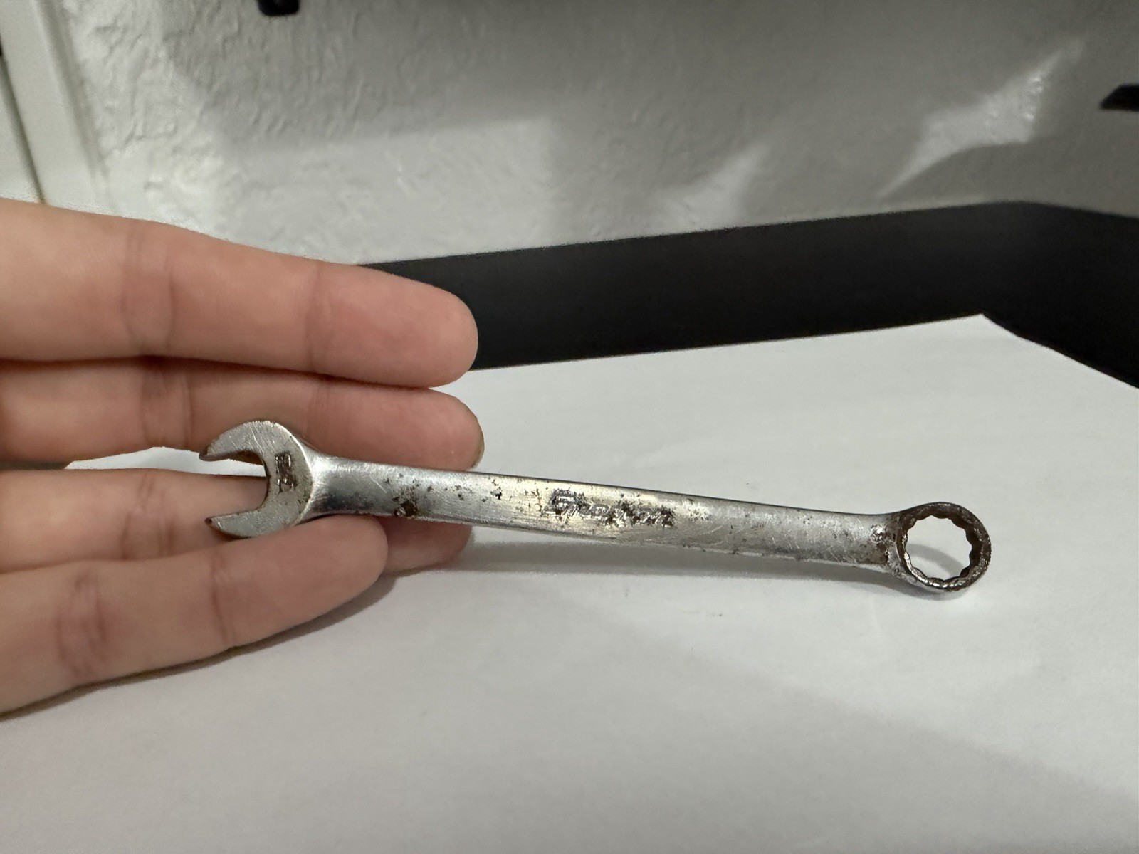 Snap-on Tools USA 3/8″ 12 point Short Combination Wrench OEX120
