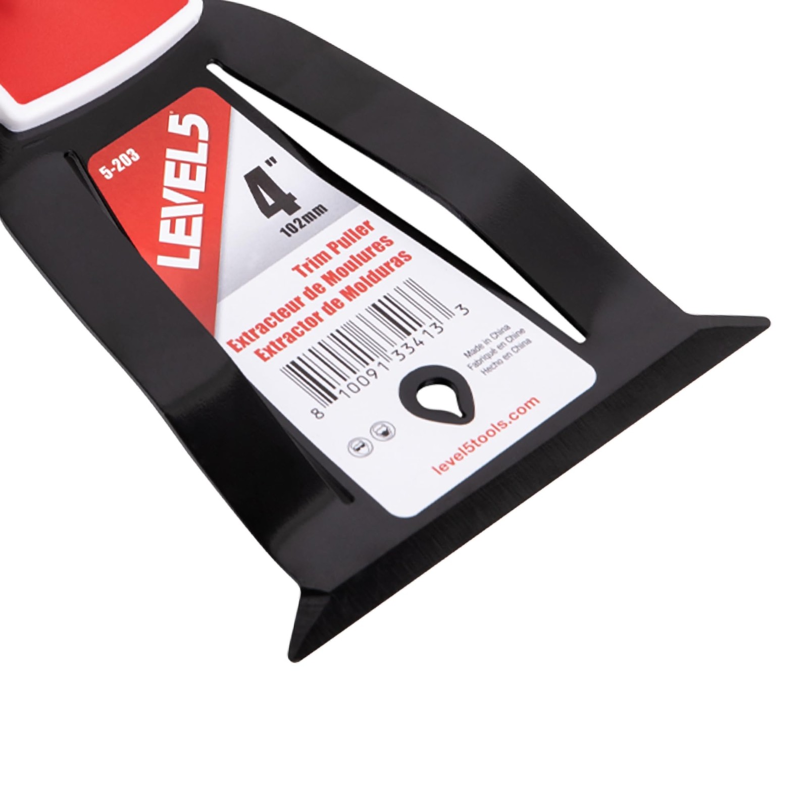 LEVEL5 4” Trim Puller & Multi-Tool | Baseboard and Removal, Caulk…