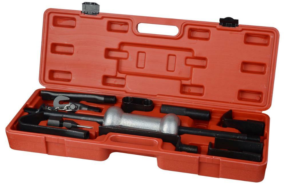 13PC Heavy Duty Dent Puller w/10lbs Slide Hammer Auto Body Truck Repair Tool Kit