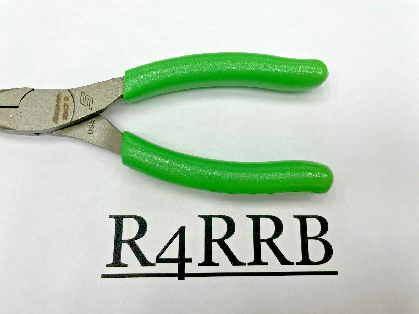 Snap-On Tools USA NEW GREEN Soft Grip 6″ Small Size Needle Nose Pliers 95ACFG