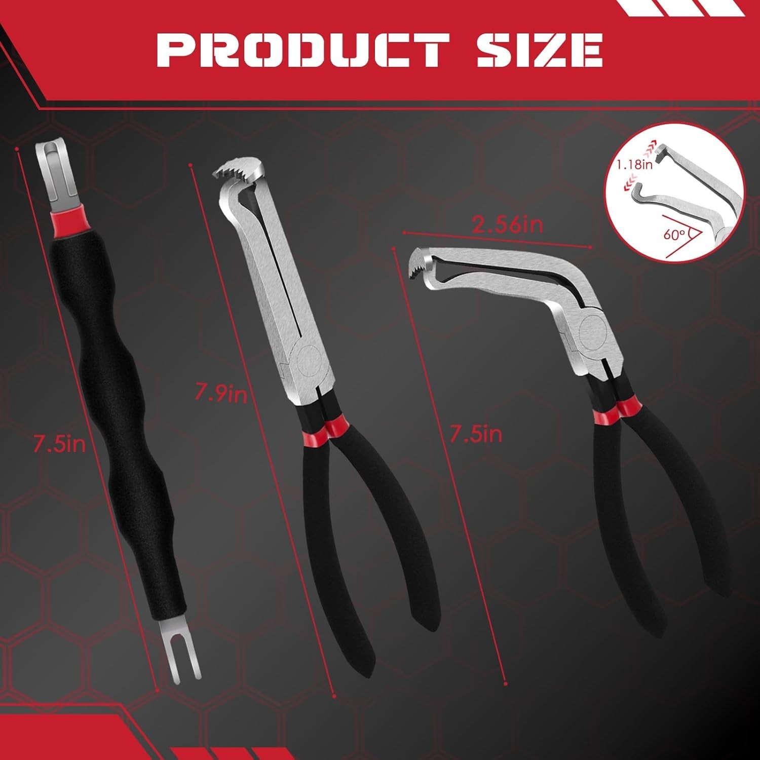 13120 Electrical Connector Separator- Connector Remover Tool Universal Fit