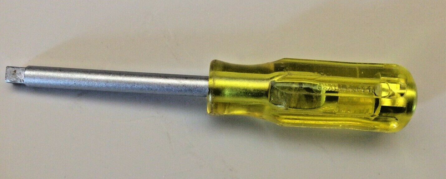 VINTAGE CHALLENGER 1069 ¼ INCH SOCKET DRIVER SPINNER RATCHET SCREWDRIVER USED