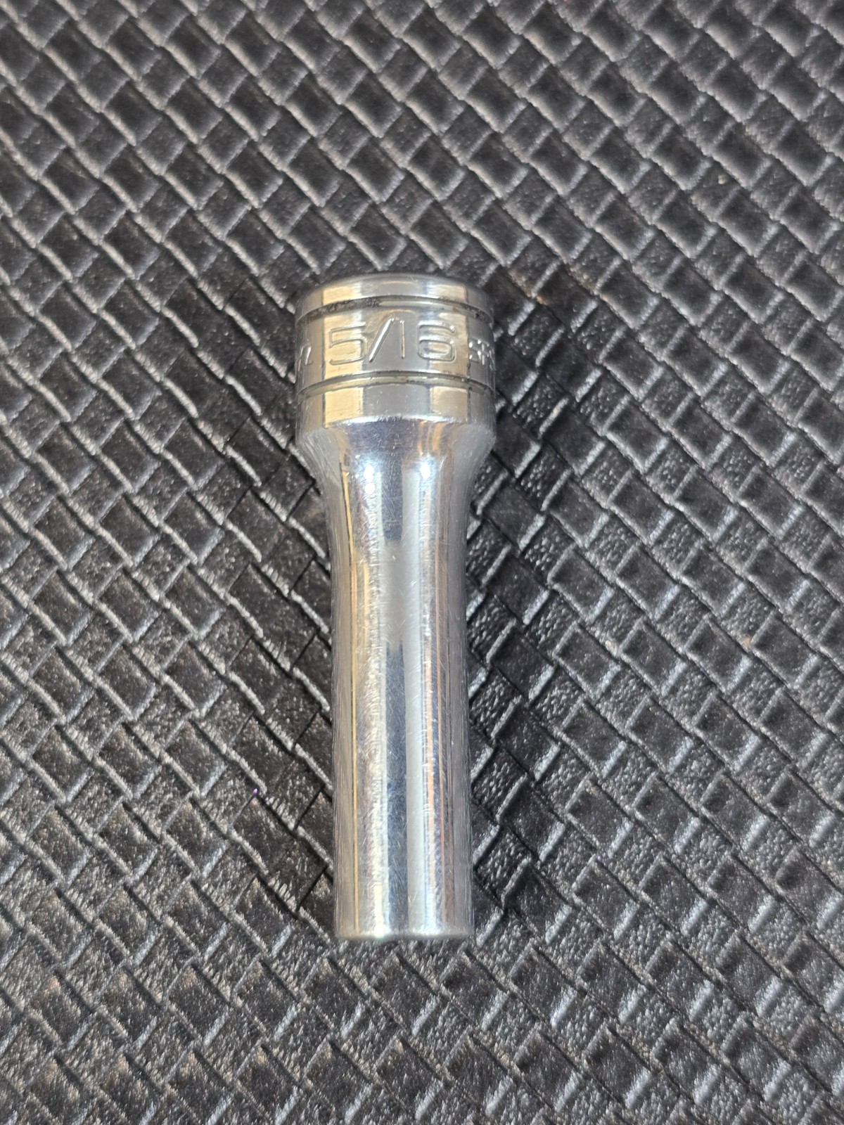 Snap-on SFS101 3/8″ Drive 5/16″ 6-Point SAE Deep Chrome Socket USA Pro Hand Tool