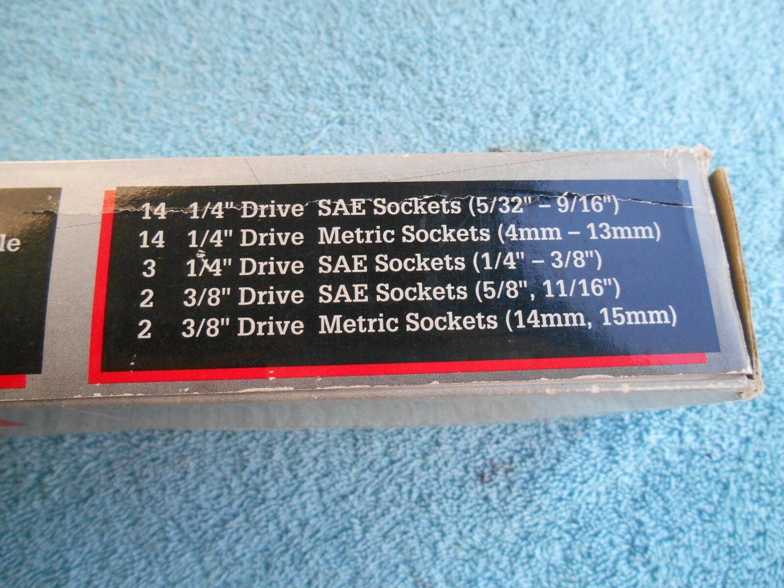 Turnbull Tools 40 piece Tool Set NEW OLD Stock Ratchet Sockets