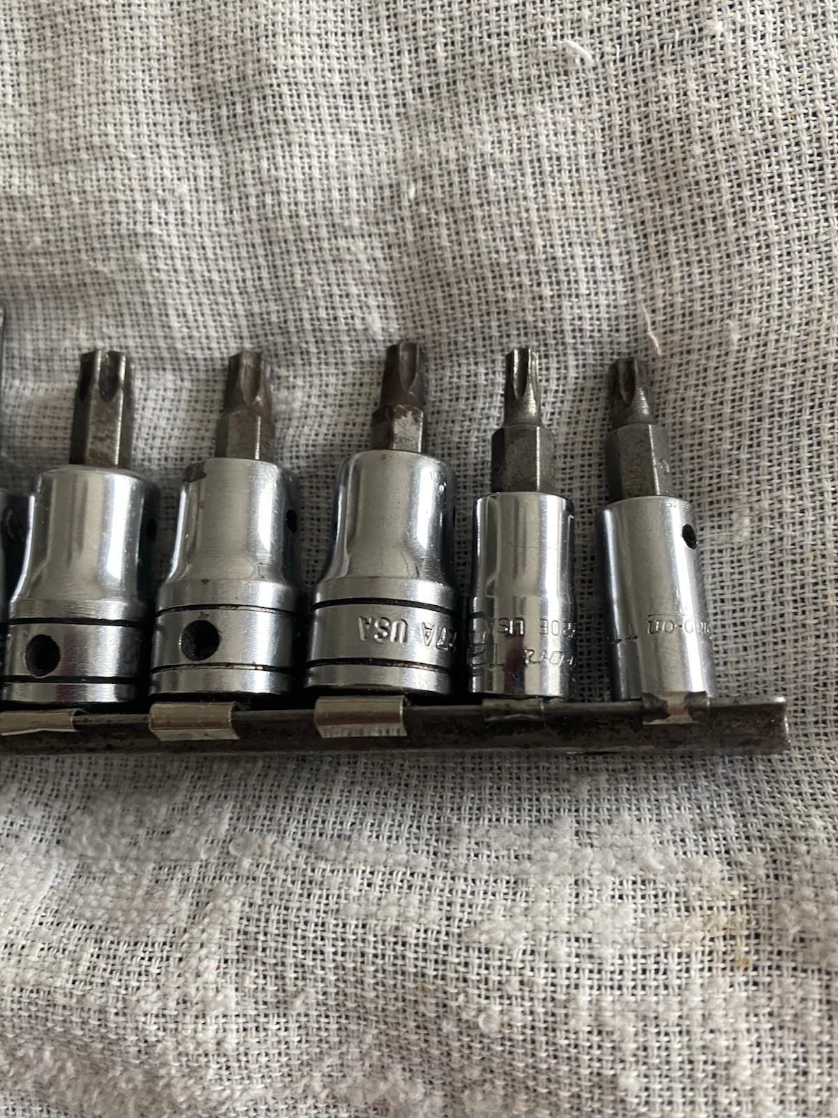 Snap On 3/8 And 1/4 Drive Torx Driver Set