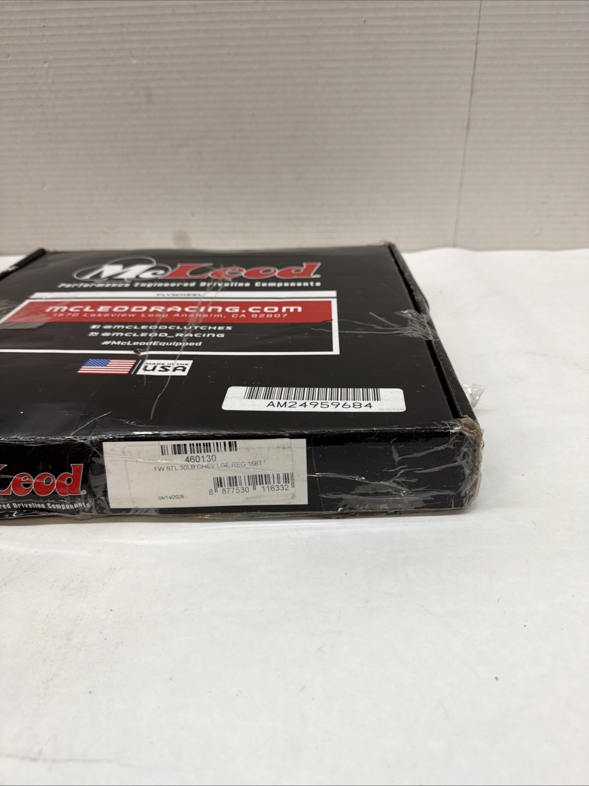 McLeod Racing Steel Flywheel 460130 – Fits Chevy Small & Big Block Engines