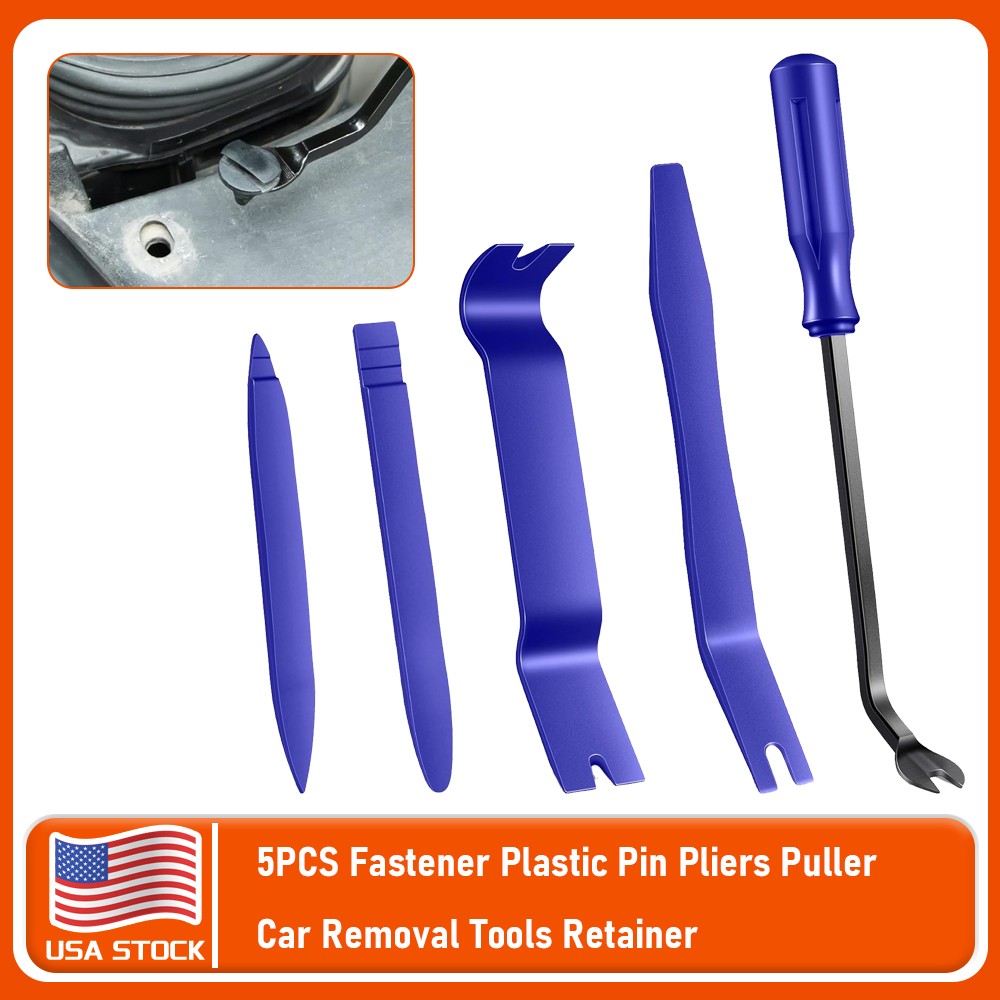 5PCS Car Trim Removal Tools Kit Panel Door Audio Trim Tool Kit Puller Dismantle