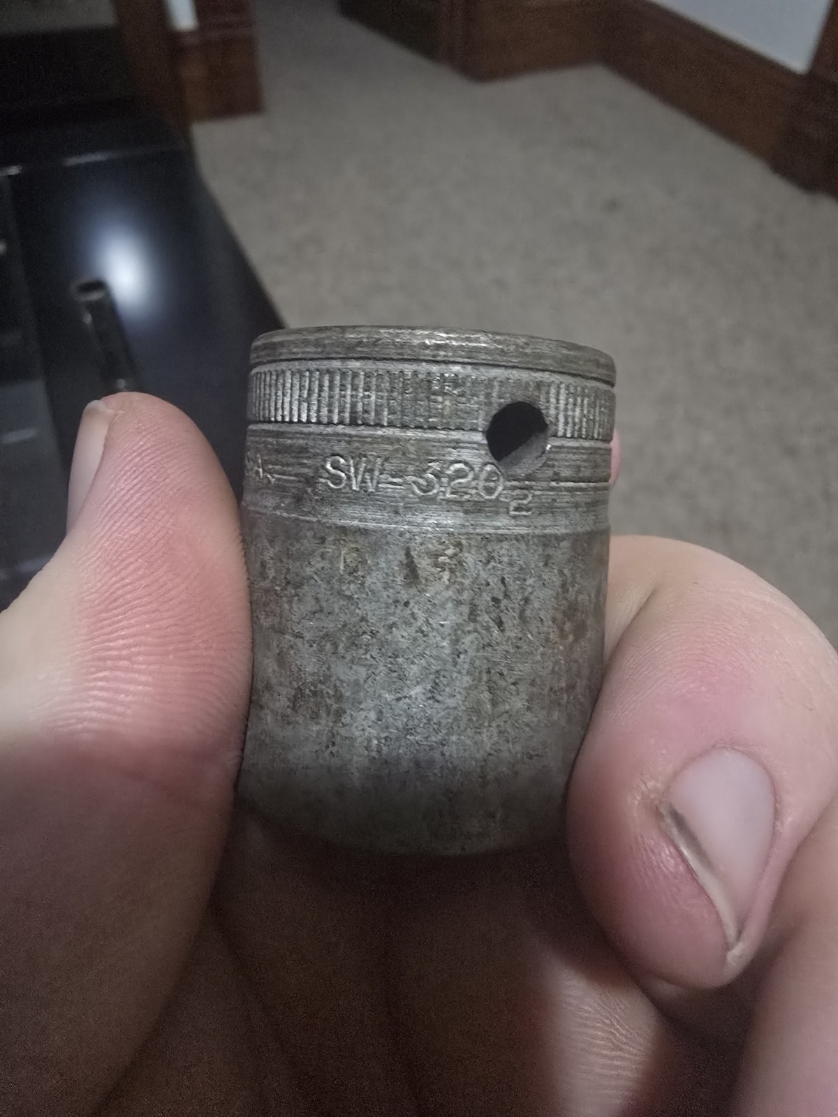 Snap-on (SW-320 1/2) 1” 12 Point 1/2” Drive Socket, G Date Code