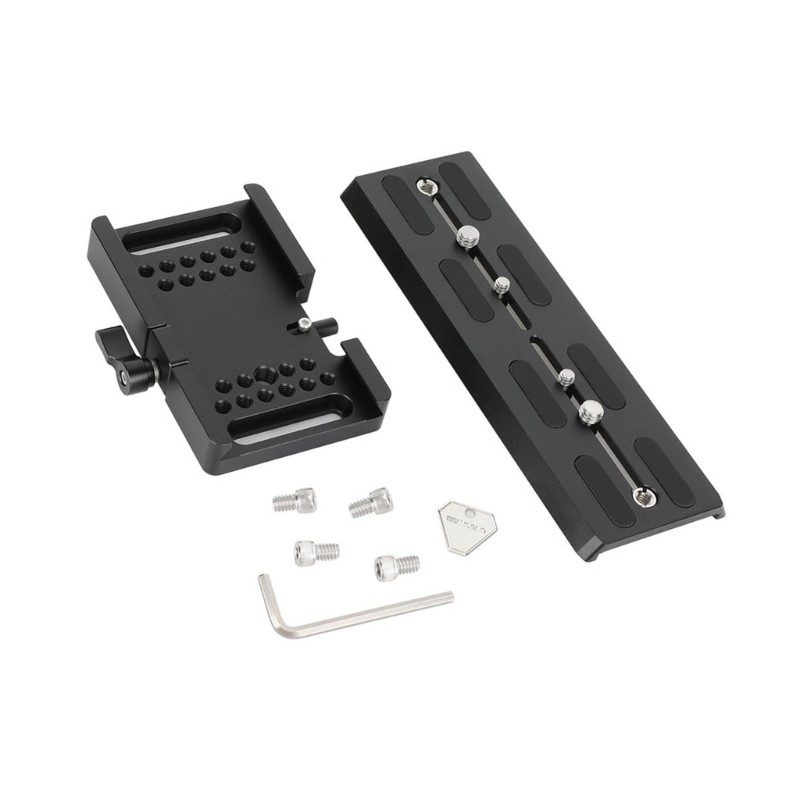 8inch Aluminum Dovetail Quick Release Plate For Camera Tripod Stability Support