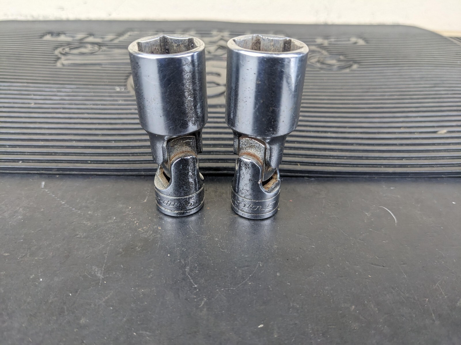 #bd209 Snap-on 3/8 Drive Deep Swivel Sockets SAE 3/4″ 11/16″ FSU22 FSU24